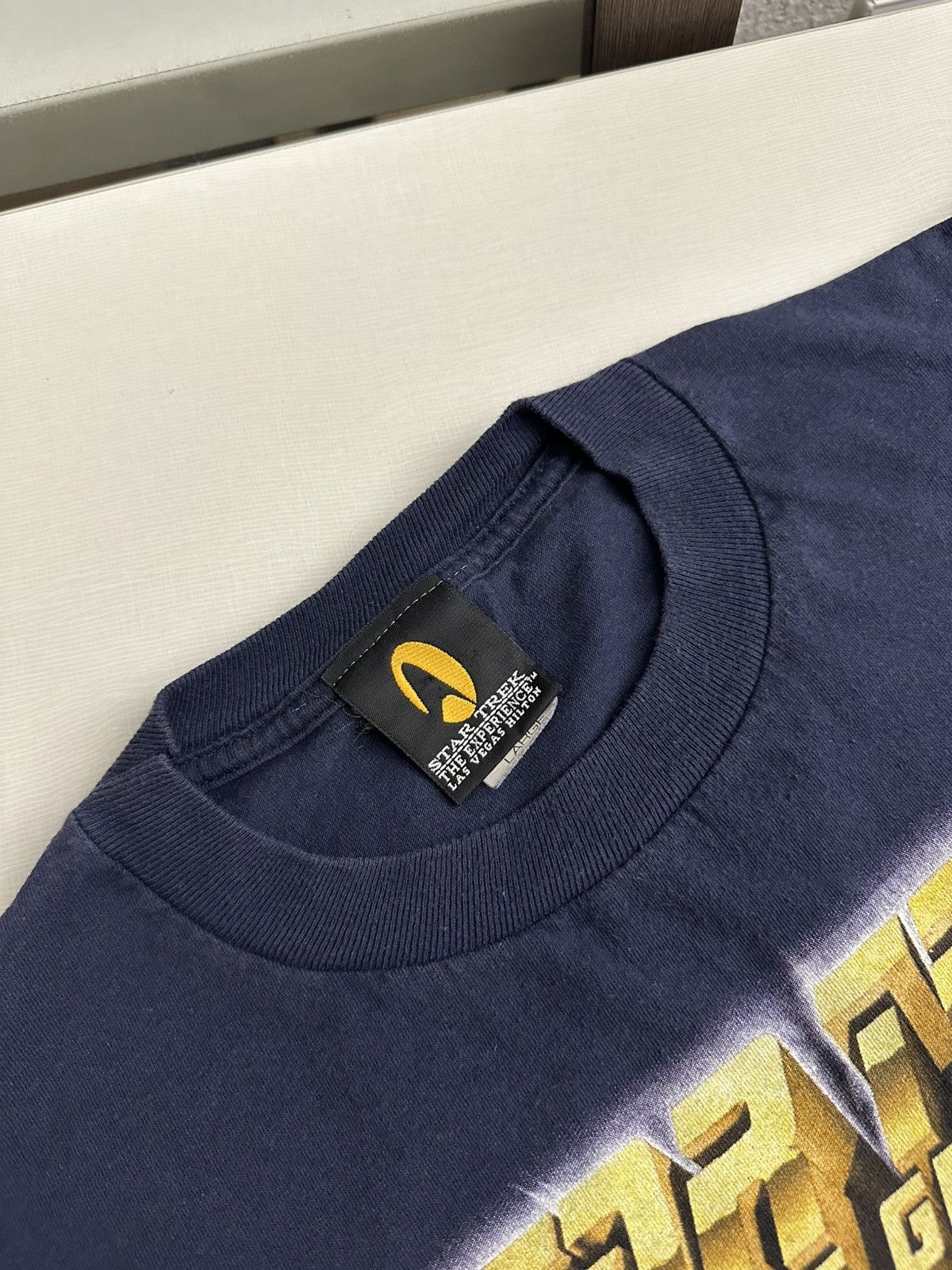 Star Wars × Vintage Vintage 90s STARTREK Promo T-Shirt 1997 Official Merchandise Size US L / EU 52-54 / 3 - 3 Thumbnail