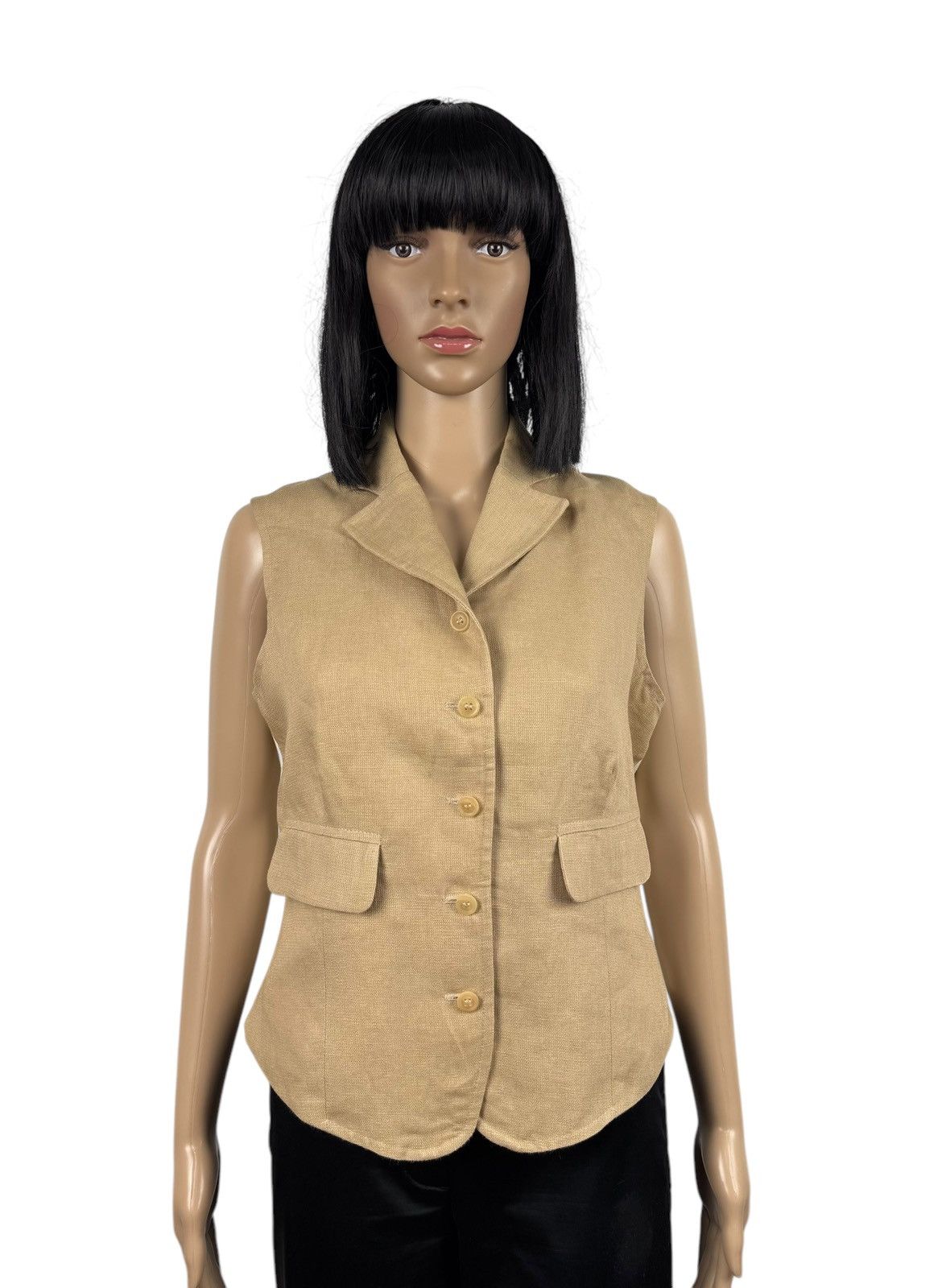 Nigel Cabourn Nigel Cabourn Linen Ladies Waistcoat size M Size M / US 6-8 / IT 42-44 - 1 Thumbnail