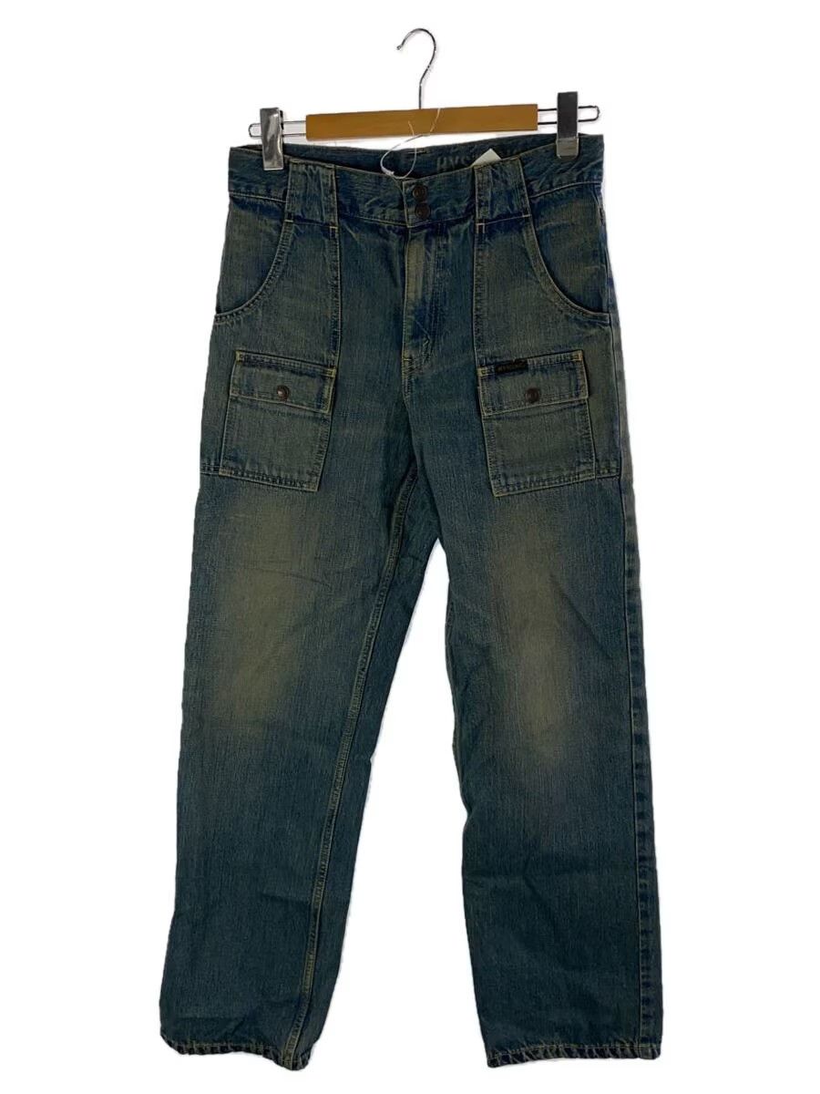 Hysteric Glamour Multi Pocket Aged Straight Leg Denim Jeans Size US 31 - 1 Thumbnail