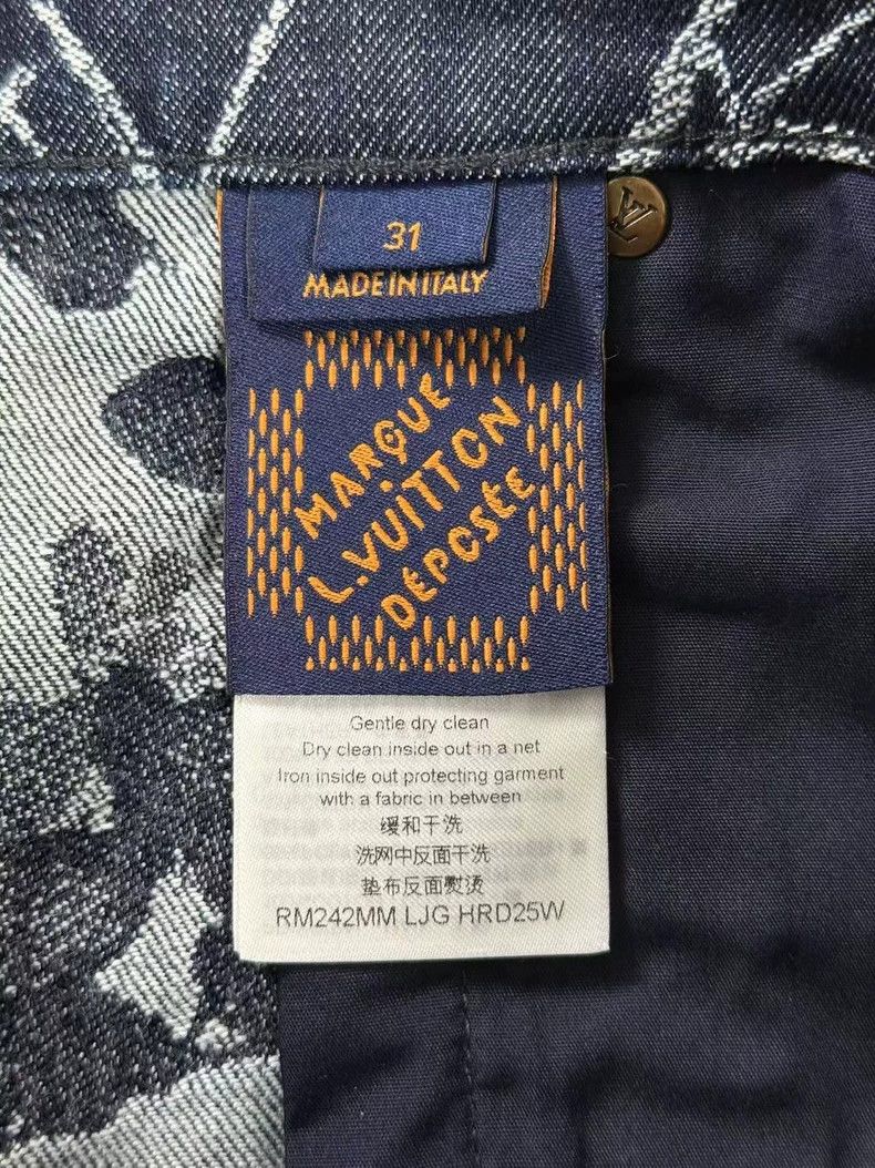 Louis Vuitton LOUIS VUITTON Fei Dong Co-branded Plant Print Shorts 2501-N Size US 31 - 6 Thumbnail