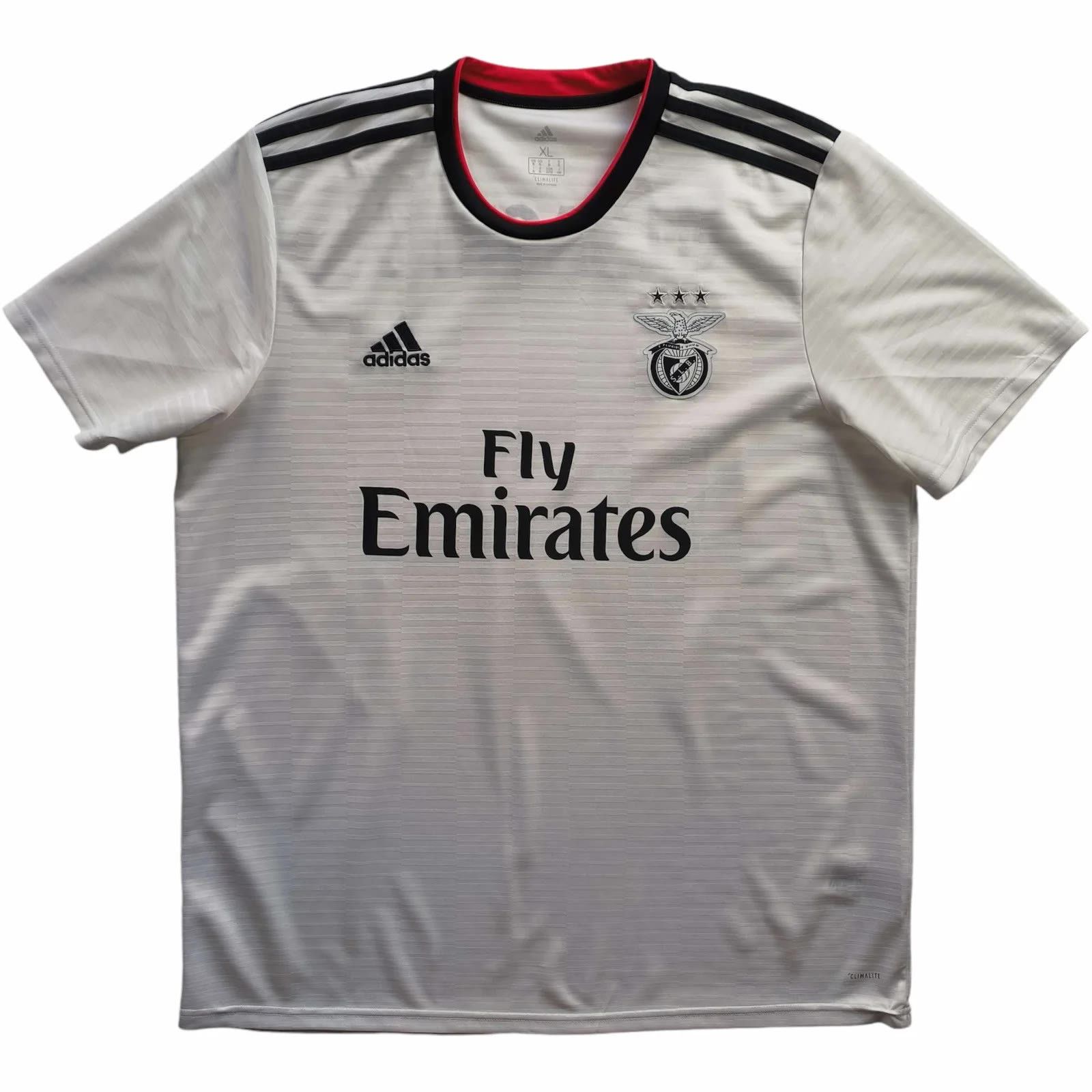 Benfica 2018-19 Adidas away football jersey size XL