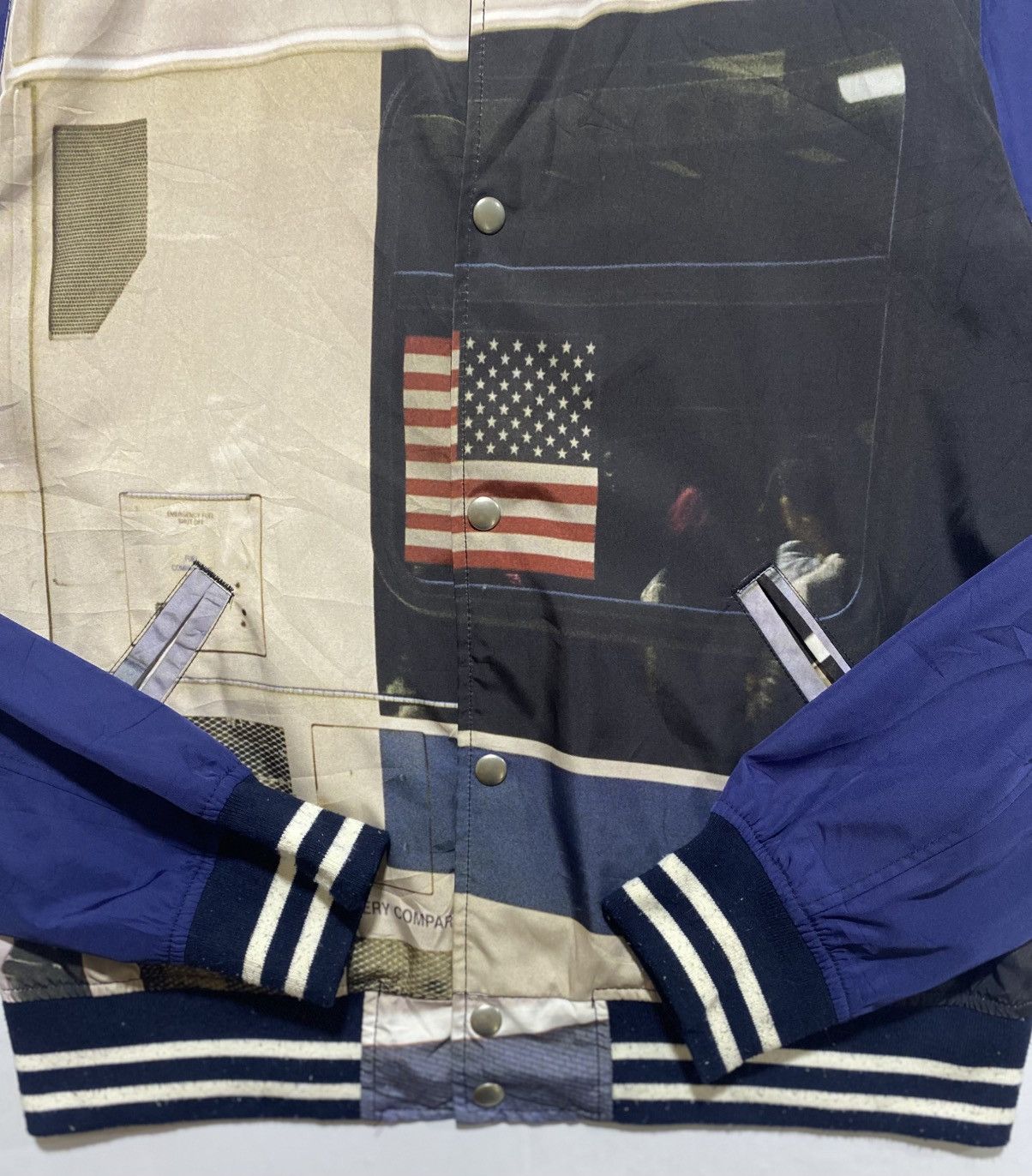 thisisneverthat thisisneverthat Varsity Jacket All Over Graphic Print Size US M / EU 48-50 / 2 - 4 Thumbnail