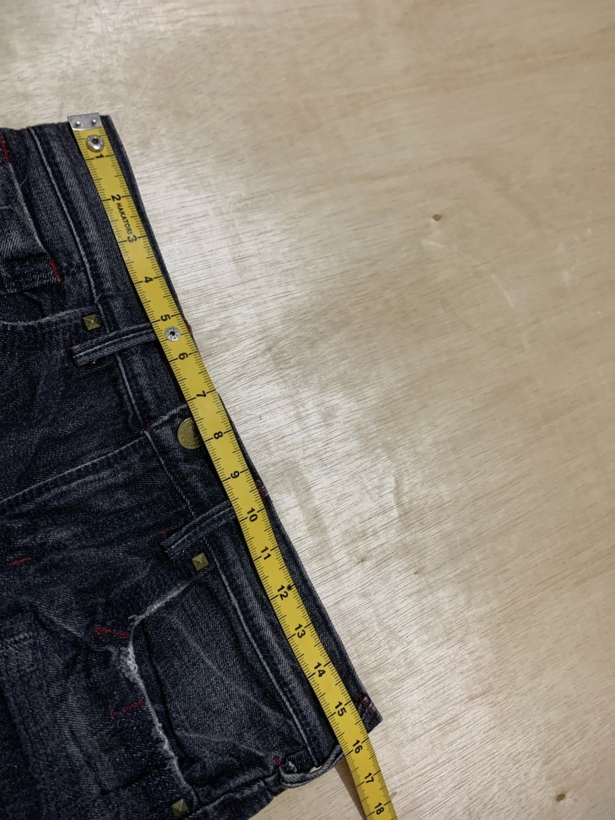 Hysteric Glamour × If Six Was Nine × Japanese Brand Liberto Distressed Denim Ifsixwasnine Style Size US 32 / EU 48 - 13 Thumbnail