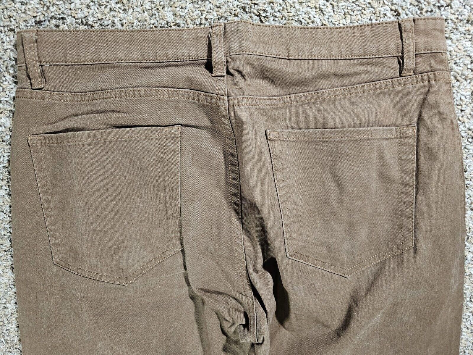 Other 34x33 Amazon Essentials Athletic Khaki Jeans Brown Size US 34 / EU 50 - 7 Thumbnail