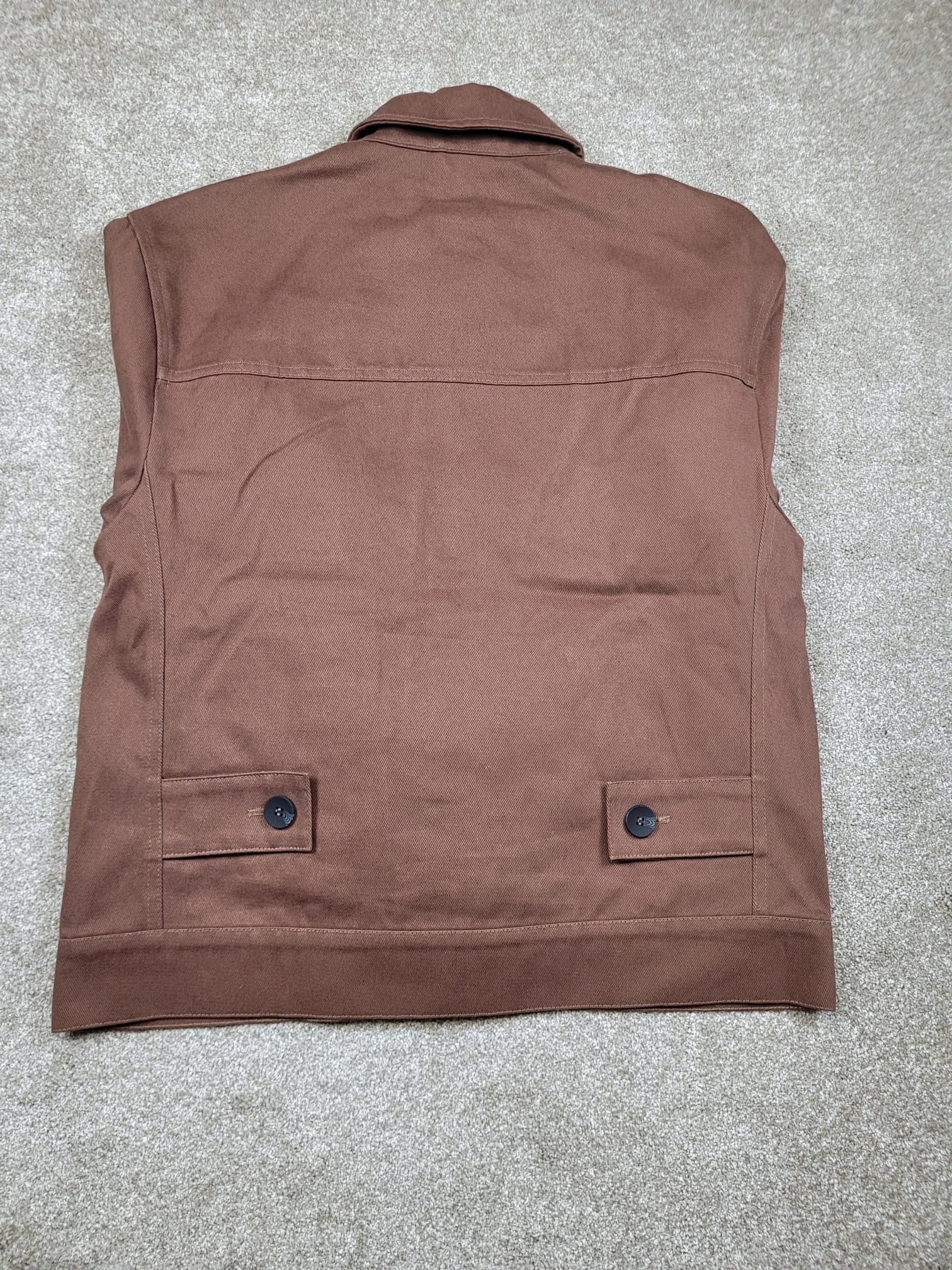 Other NU Studio Brown Utility Jacket Shacket Size M Overshirt Size US M / EU 48-50 / 2 - 6 Thumbnail