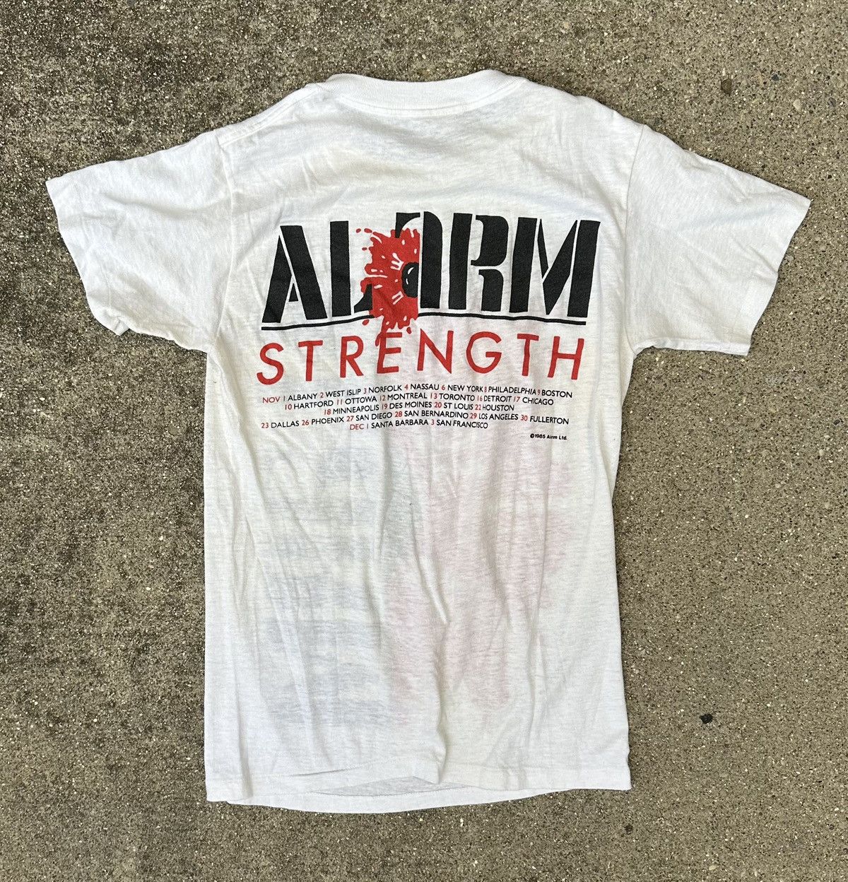 Other Vintage 1985 The Alarm Band Shirt Small Size US S / EU 44-46 / 1 - 2 Thumbnail