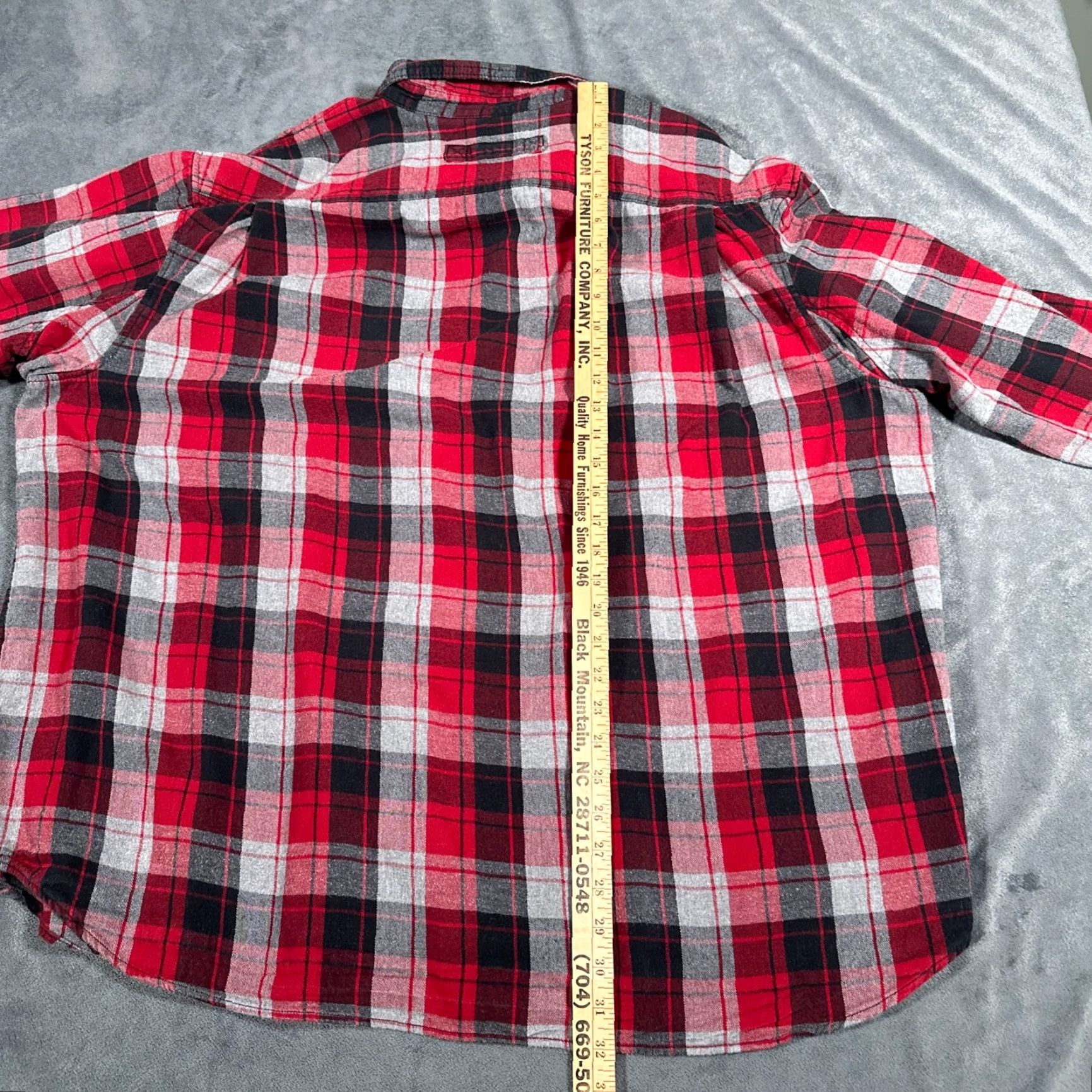 Vintage VINTAGE Duluth Men's Flannel Shirt Long Sleeve Button-Up Casual Outdoor Fall Spring Summer 3XL Red Size US XXL / EU 58 / 5 - 7 Thumbnail
