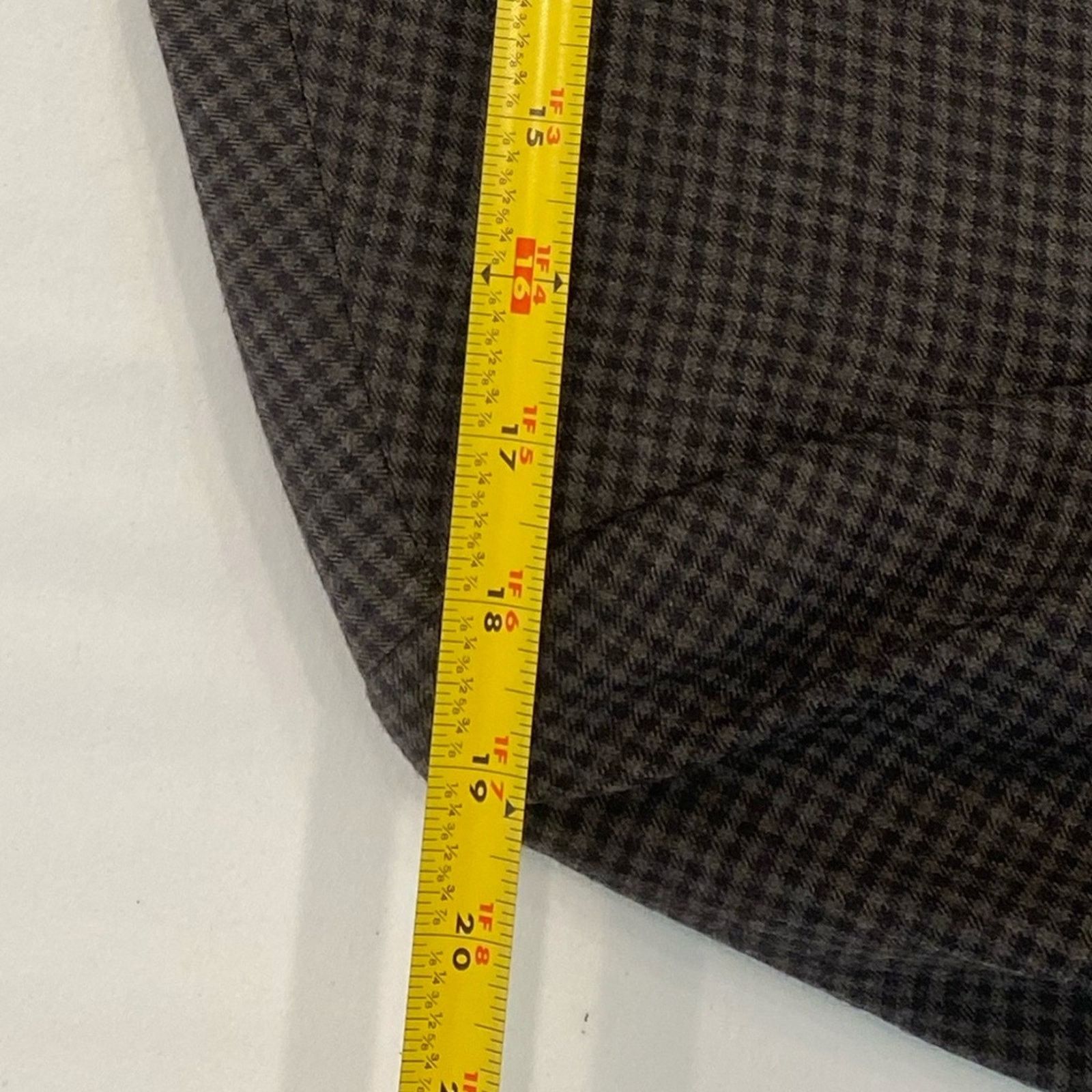 Jos. A. Bank Joseph Jos A. Bank Slim Fit Wool Checkered Blazer - 40R Size 40R - 9 Thumbnail