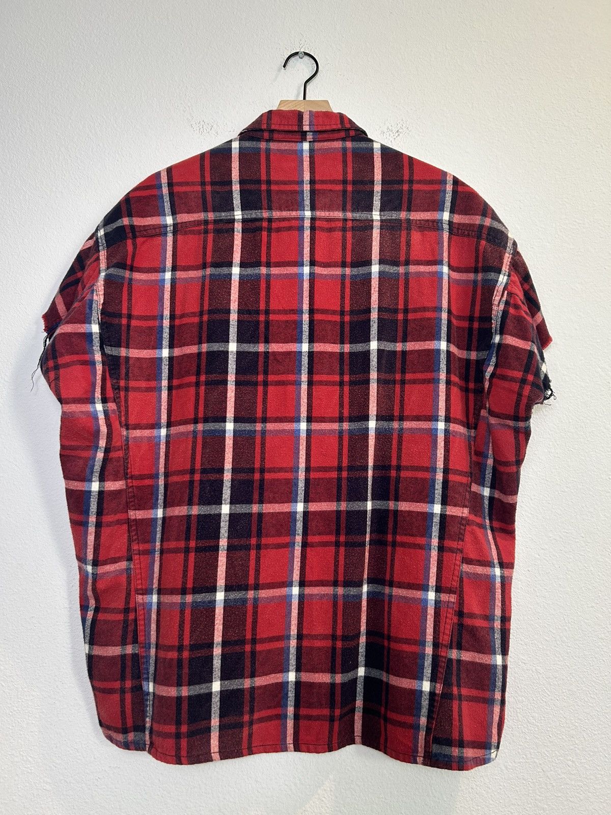 R13 Oversized Cut Off Flannel Size US S / EU 44-46 / 1 - 3 Thumbnail
