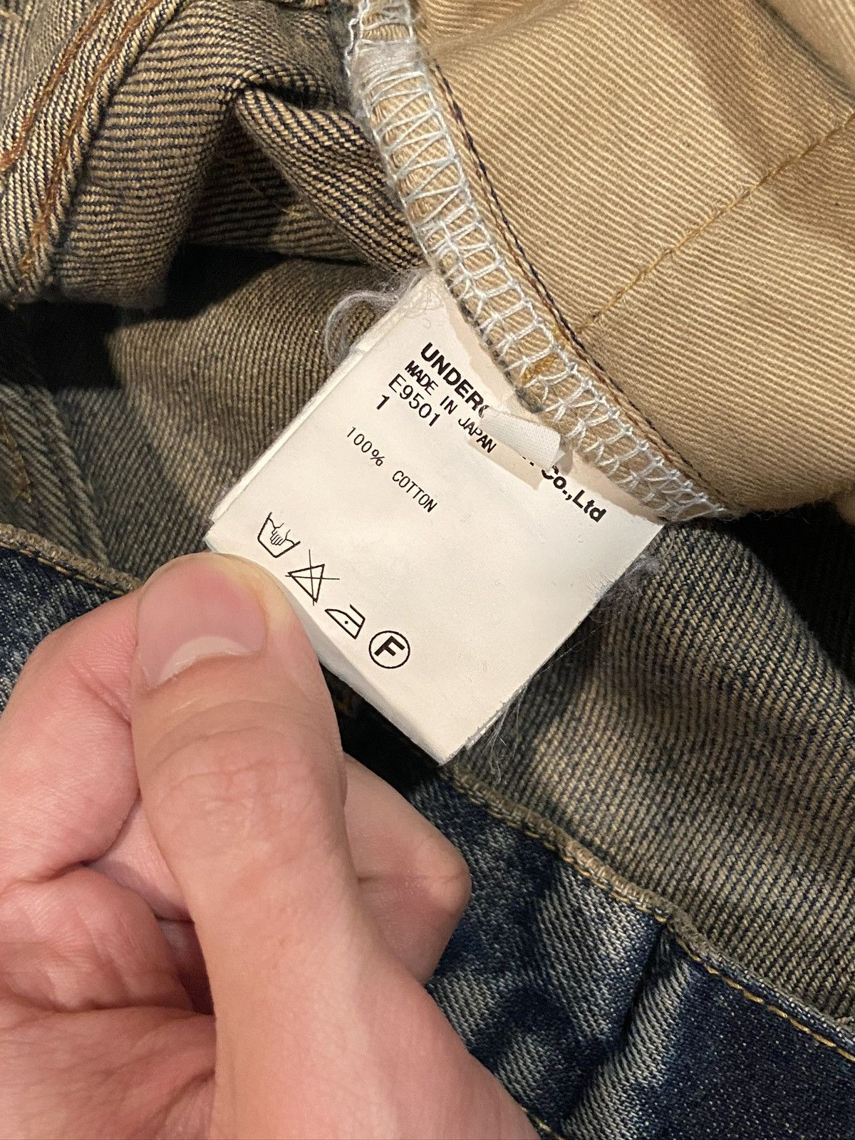 Undercover Undercover Blue Yarn Denim Size US 28 / EU 44 - 5 Thumbnail