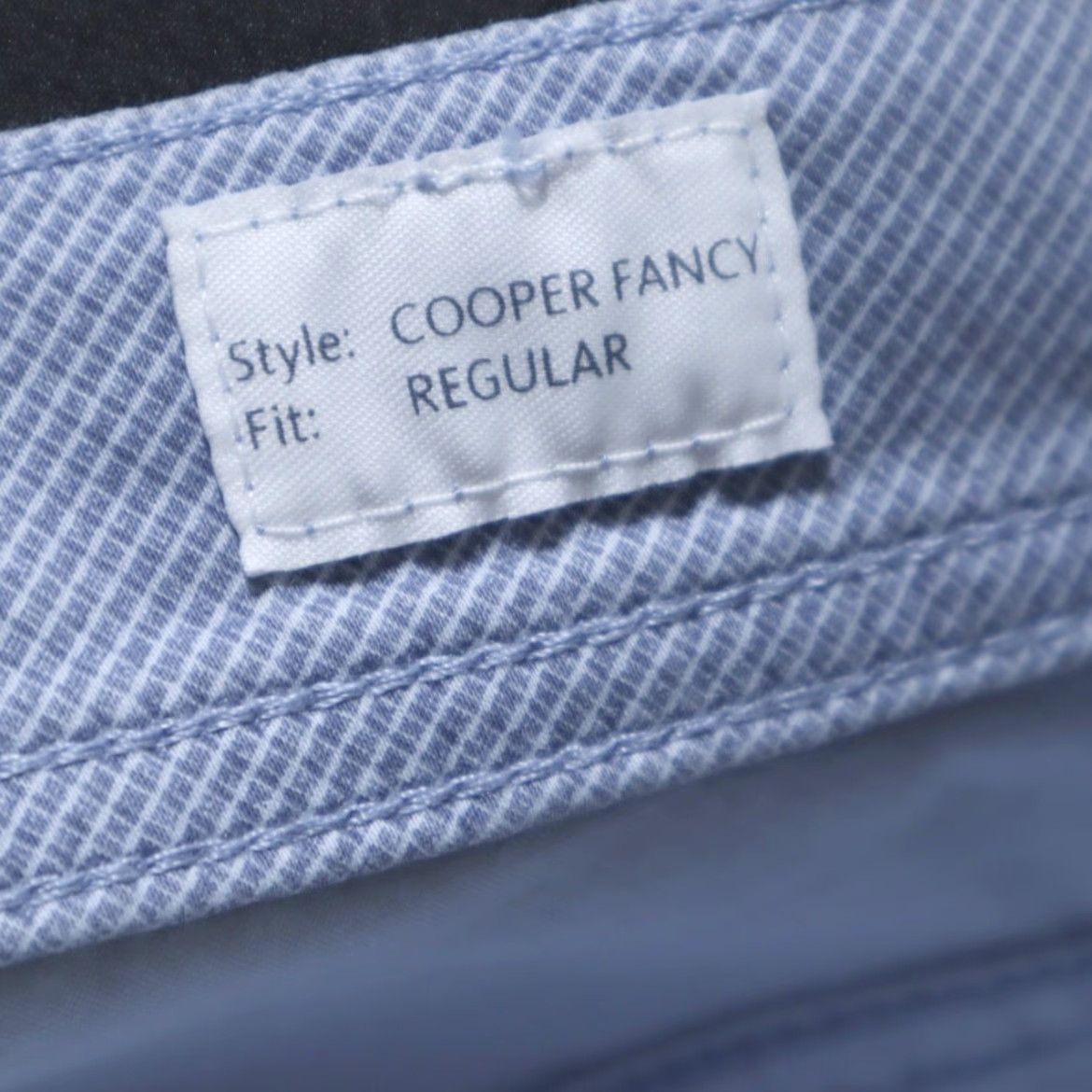 BRAX Brax Stretch Cooper Fancy Cotton Microfiber Chino Pants Gray Striped Men's 30 Size US 30 / EU 46 - 6 Thumbnail