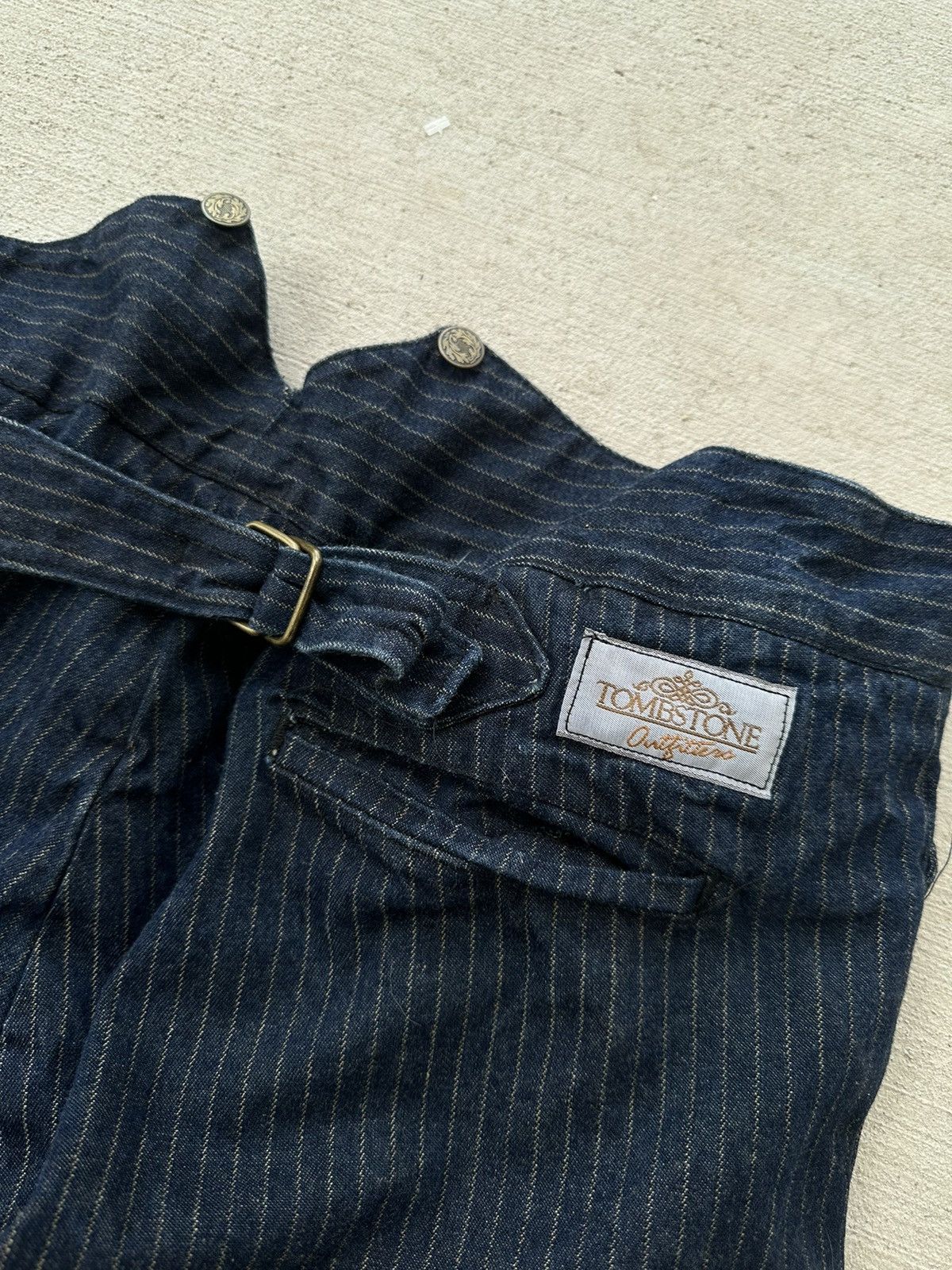 American Vintage Railway Pinstripe Pants