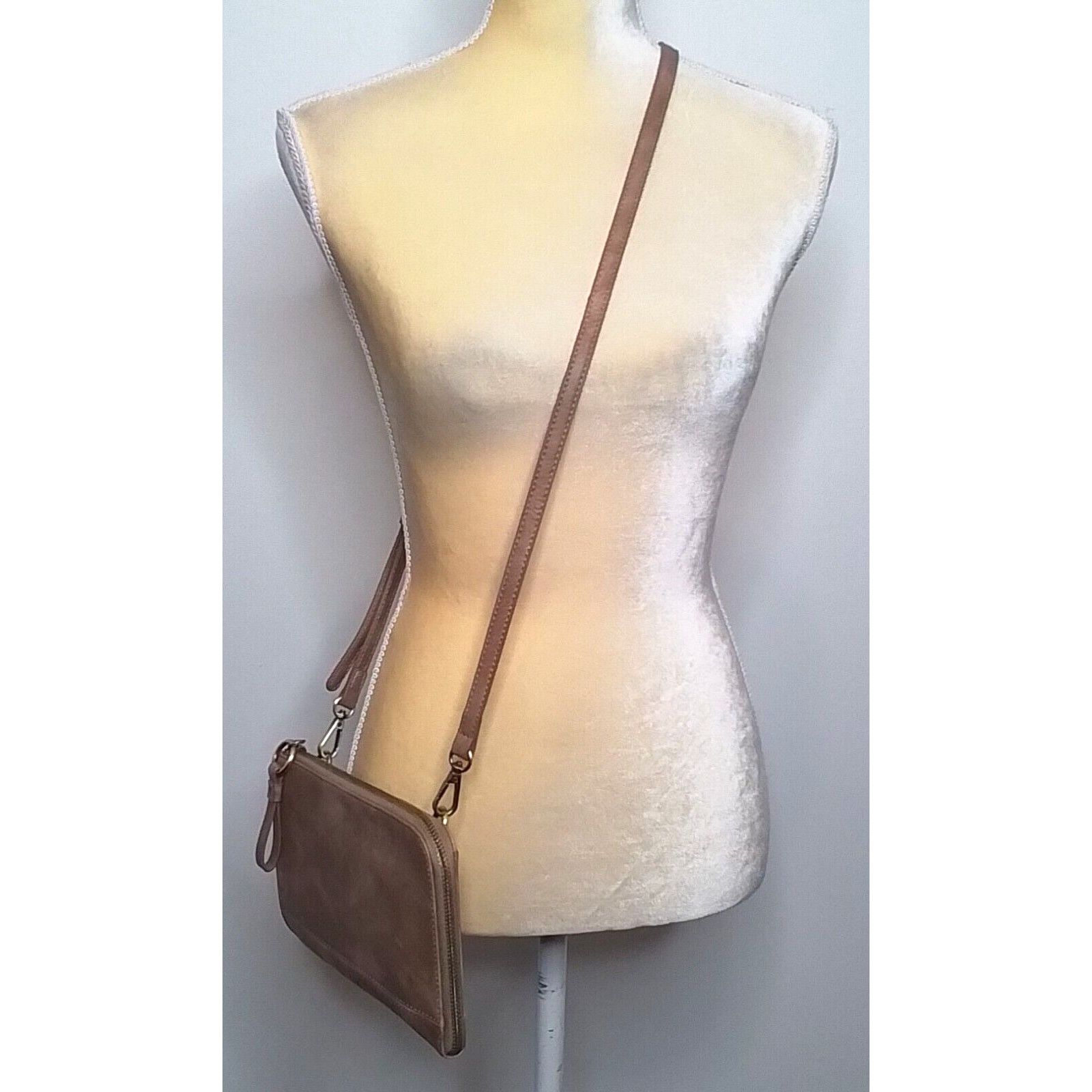 Other Joy Susan Purse Brown Crossbody Clutch New w/o Tags Size ONE SIZE - 2 Thumbnail