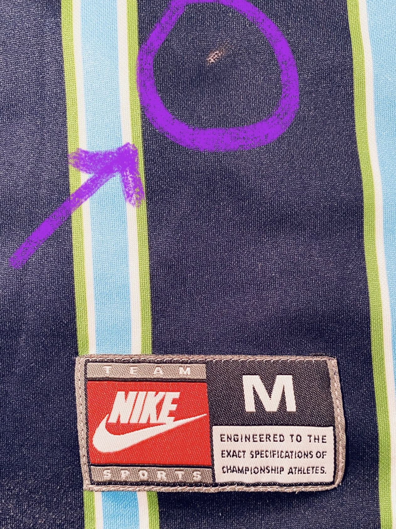 Nike × Vintage Tampa Bay Mutiny Home Jersey 1998 - 2000 Size US M / EU 48-50 / 2 - 11 Thumbnail