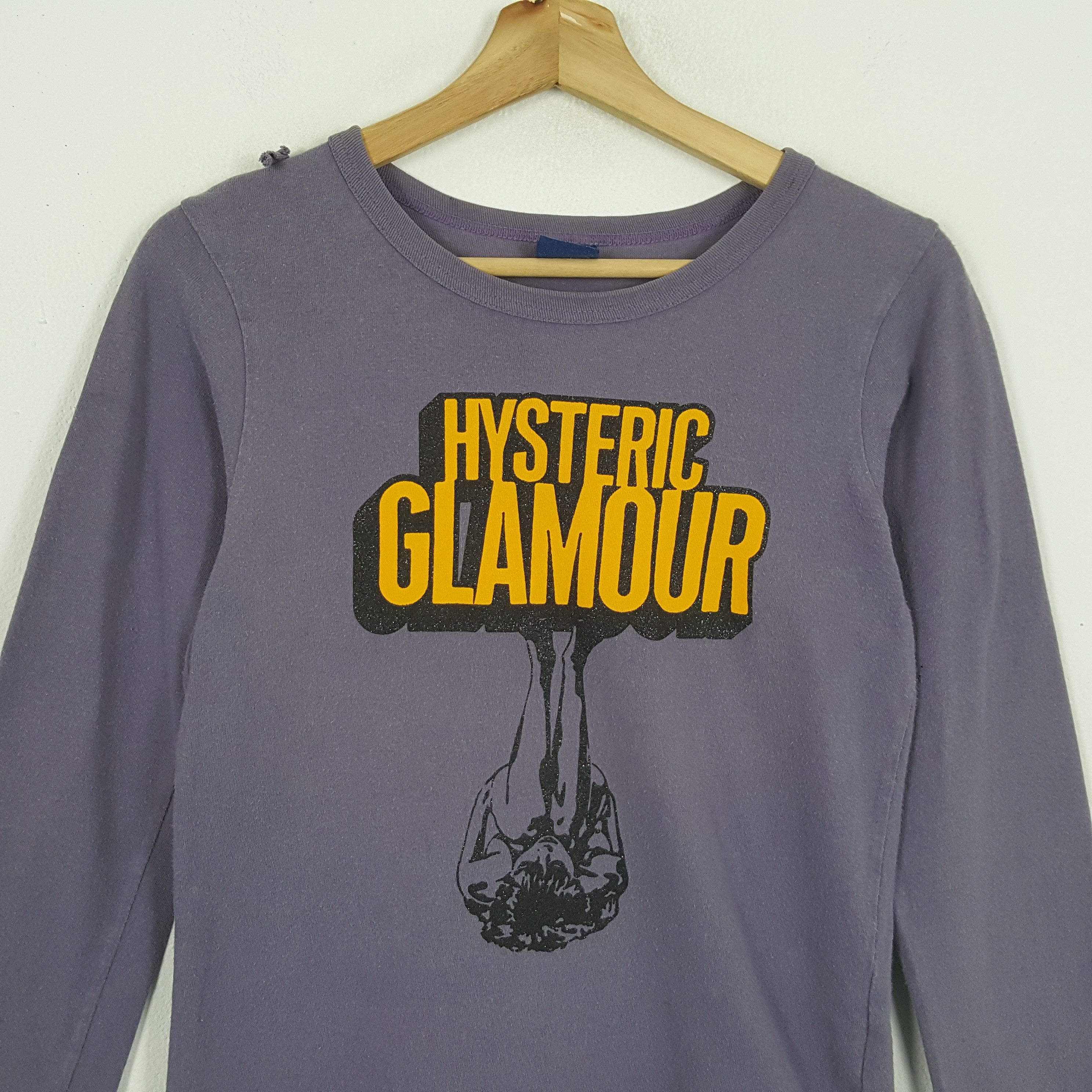 Hysteric Glamour × Japanese Brand × Vintage Vintage HYSTERIC GLAMOUR Japanese Fashion Brand T-Shirts Size S / US 4 / IT 40 - 2 Thumbnail