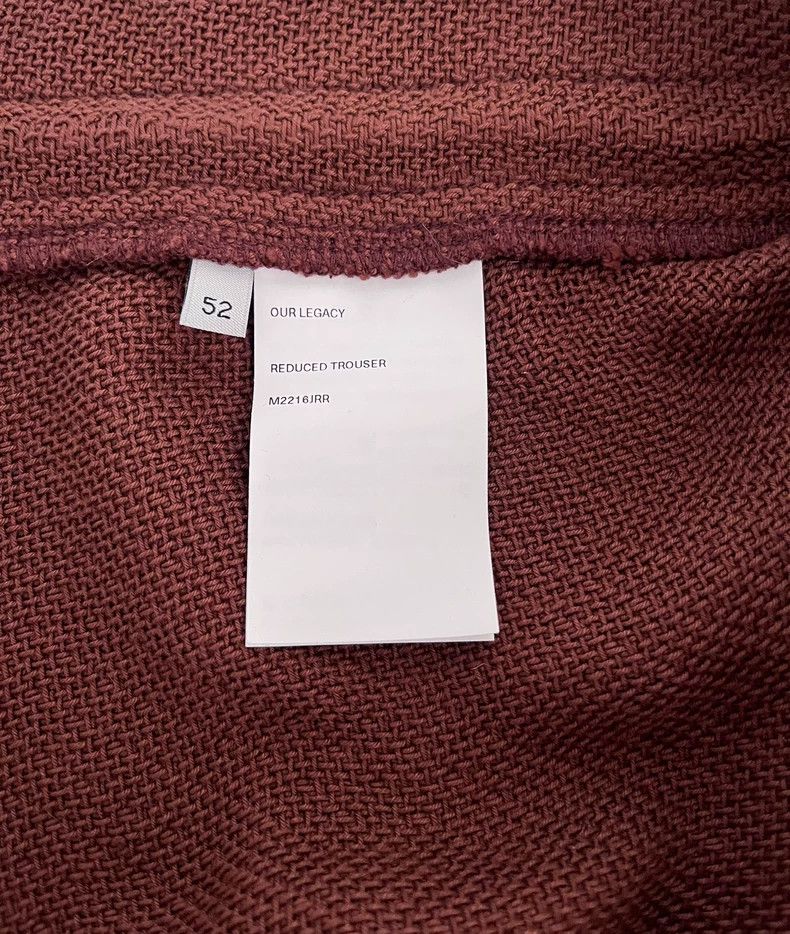 Our Legacy Our LegacyReduced trouser Panama woven trousers Size US 32 / EU 48 - 4 Thumbnail
