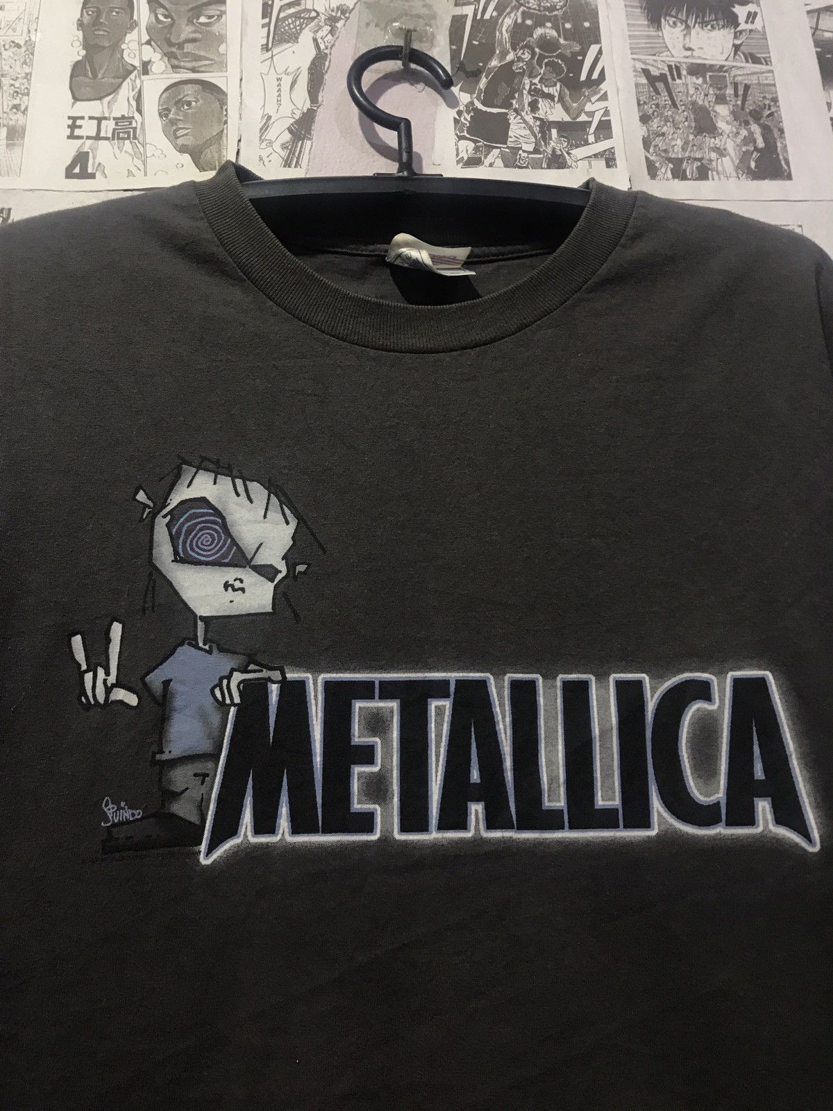 Band Tees × Metallica × Vintage Rare Guinco Metallica Fan Club (XLG) T-Shirt Size US XL / EU 56 / 4 - 1 Thumbnail