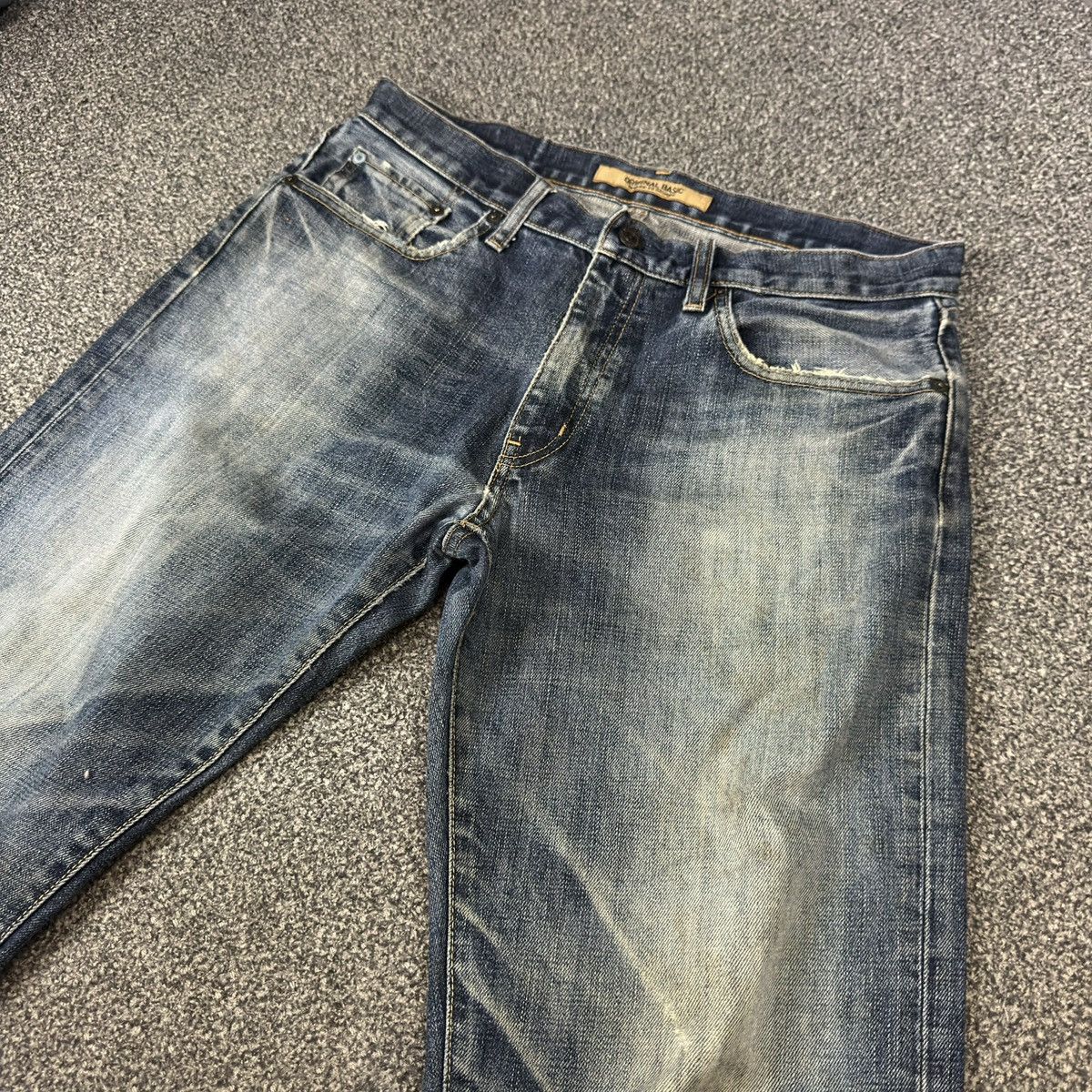 Undercover × Uniqlo 🔥🇯🇵 Vintage Japanese Uniqlo S002 Original Basic Jeans Denim Size US 32 / EU 48 - 3 Thumbnail