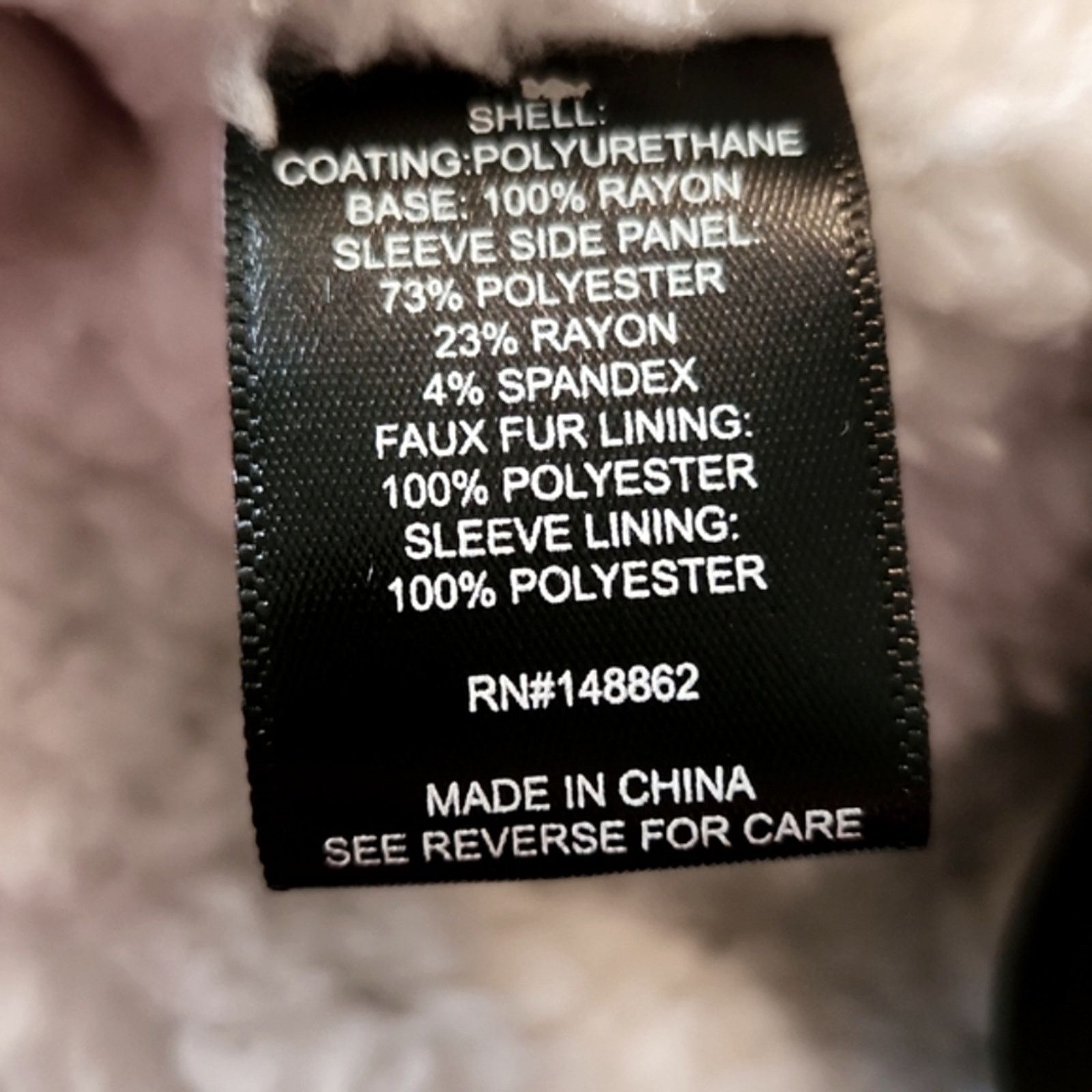 Torrid TORRID ☆ SHERPA LINED ☆ FAUX LEATHER ☆ JACKET ☆ 4x ☆ NWT Size 4XL / US 24-26 - 9 Thumbnail