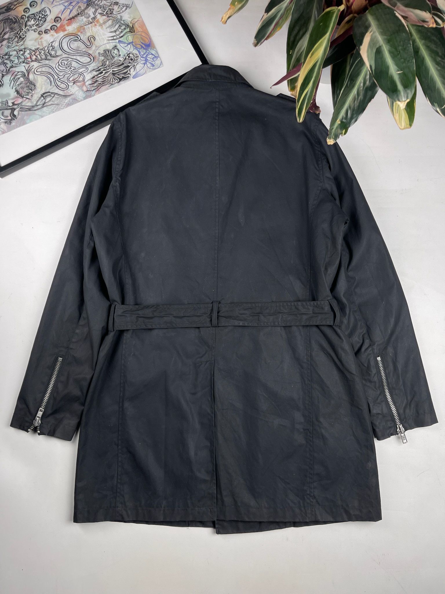 The Kooples The Kooples Gabardine Trench coat waxed punk Size US M / EU 48-50 / 2 - 9 Thumbnail
