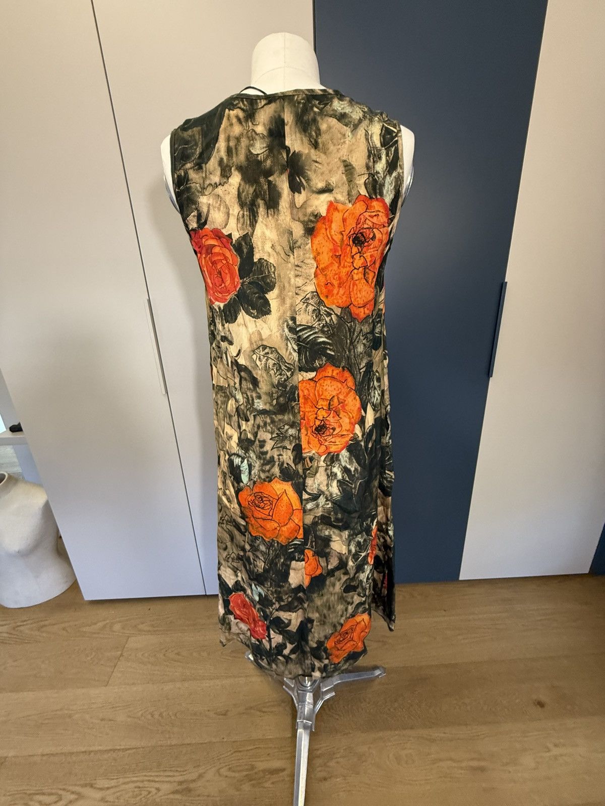 R13 R13 Sleeveless Midi - Camo Rose Size M / US 6-8 / IT 42-44 - 10 Thumbnail