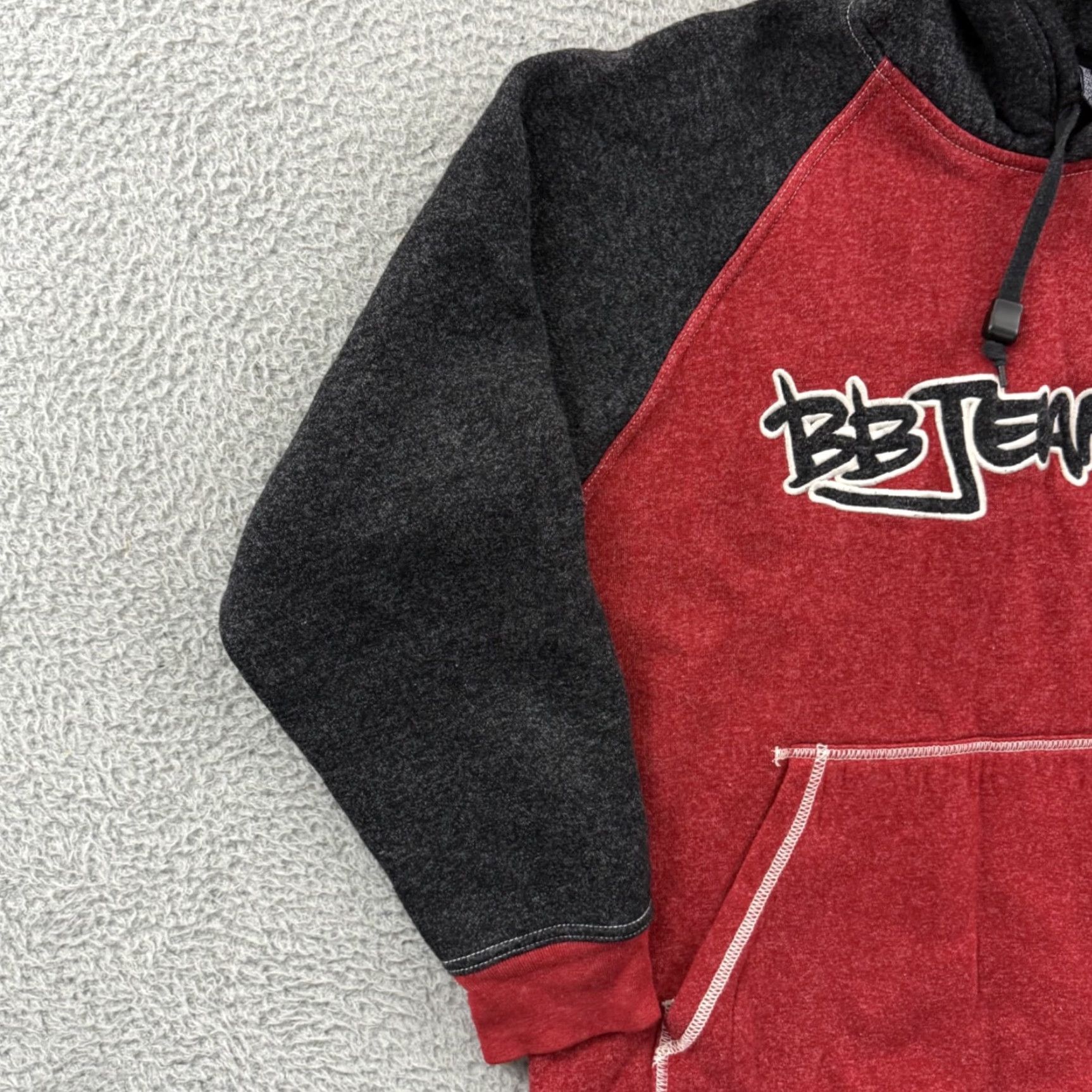 Bugle Boy VINTAGE Bugle Boy Sweatshirt Mens M Red 90s Long Sleeve Hoodie Hip Hop Y2K Sweatshirt Size US M / EU 48-50 / 2 - 4 Thumbnail