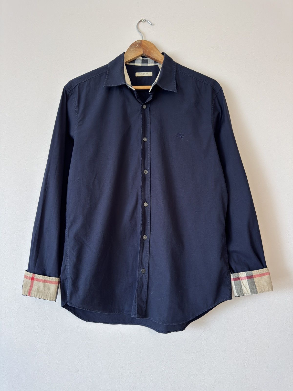Burberry Brit Nova Check Button Up Shirt Long Sleeve