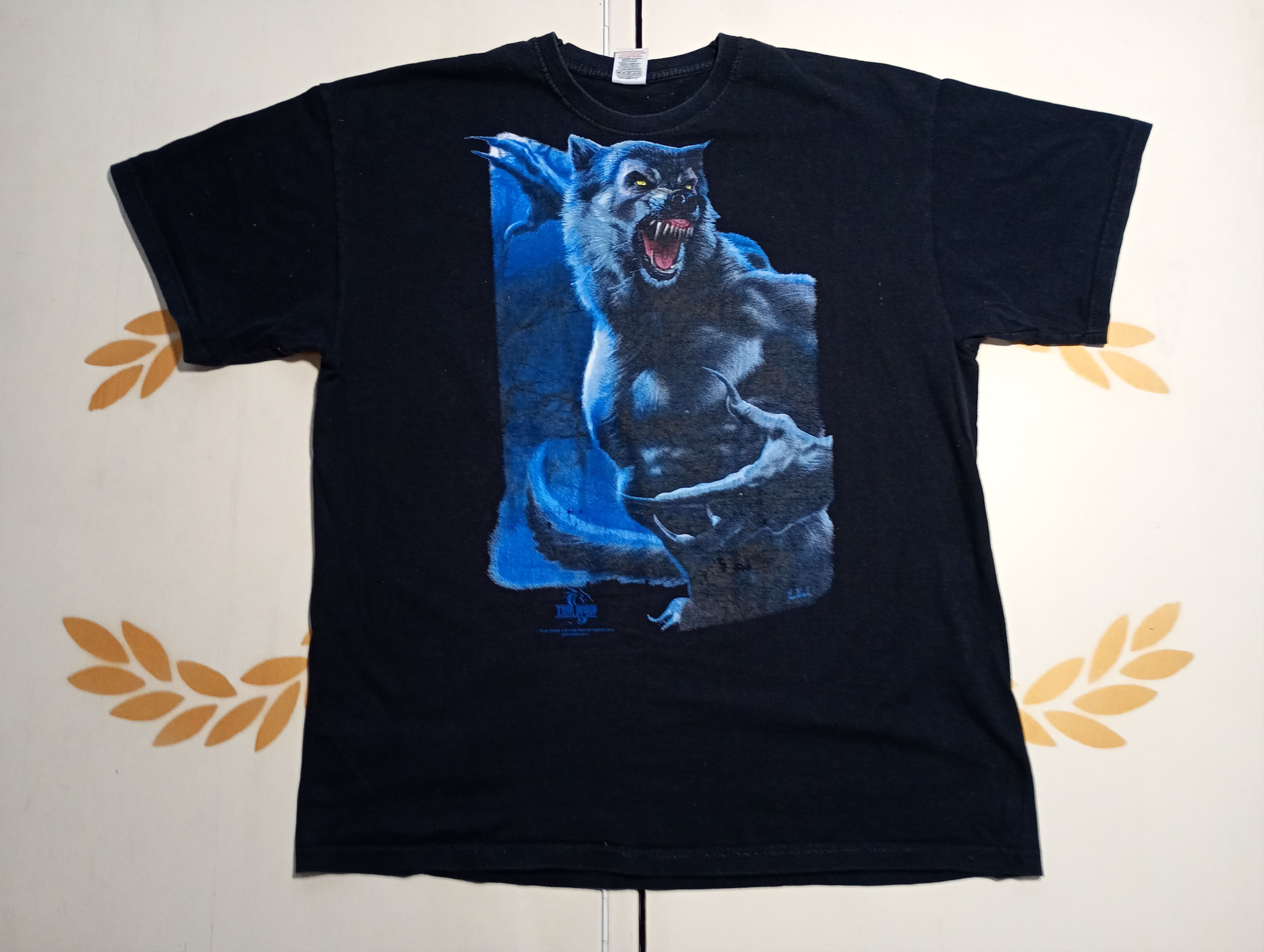 Fruit Of The Loom Tom Wood Fantasy Art T-Shirt Size US XL / EU 56 / 4 - 2 Thumbnail
