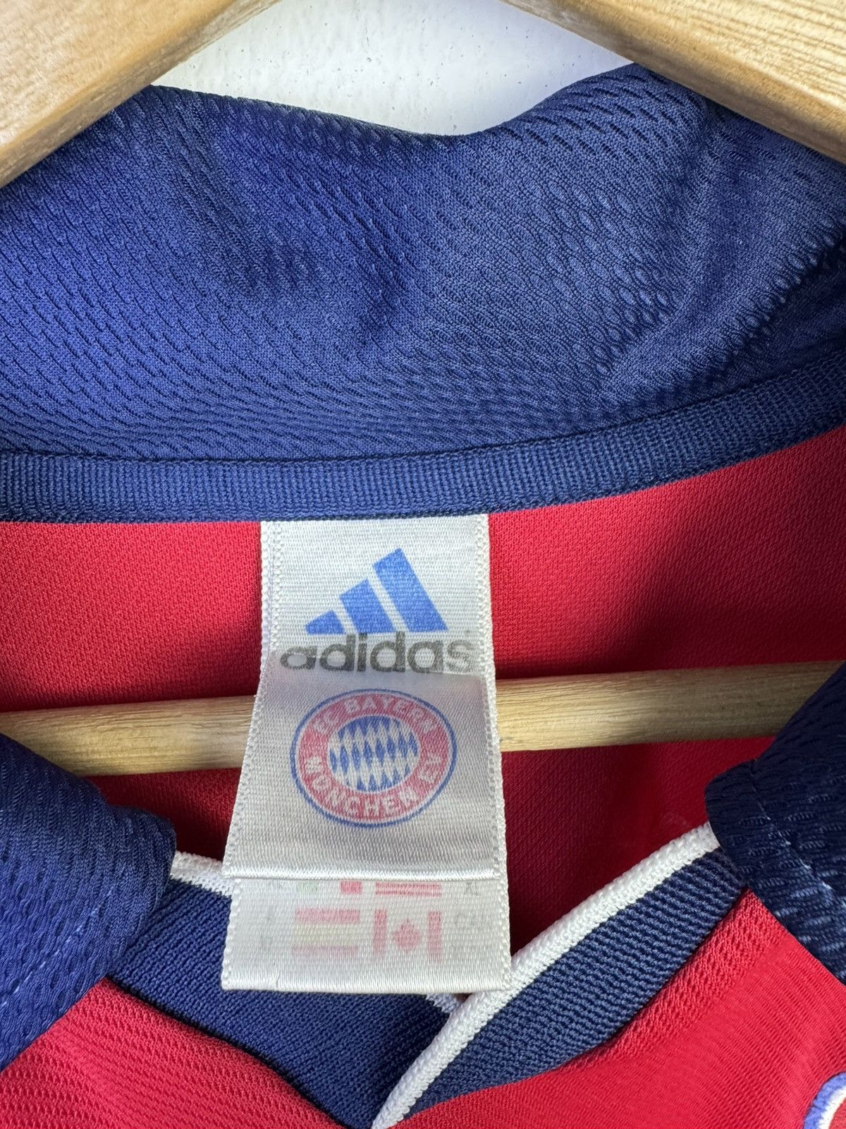 Adidas Vintage Bayern Munich Home football Jersey 1999 - 2001 Size US XL / EU 56 / 4 - 5 Thumbnail