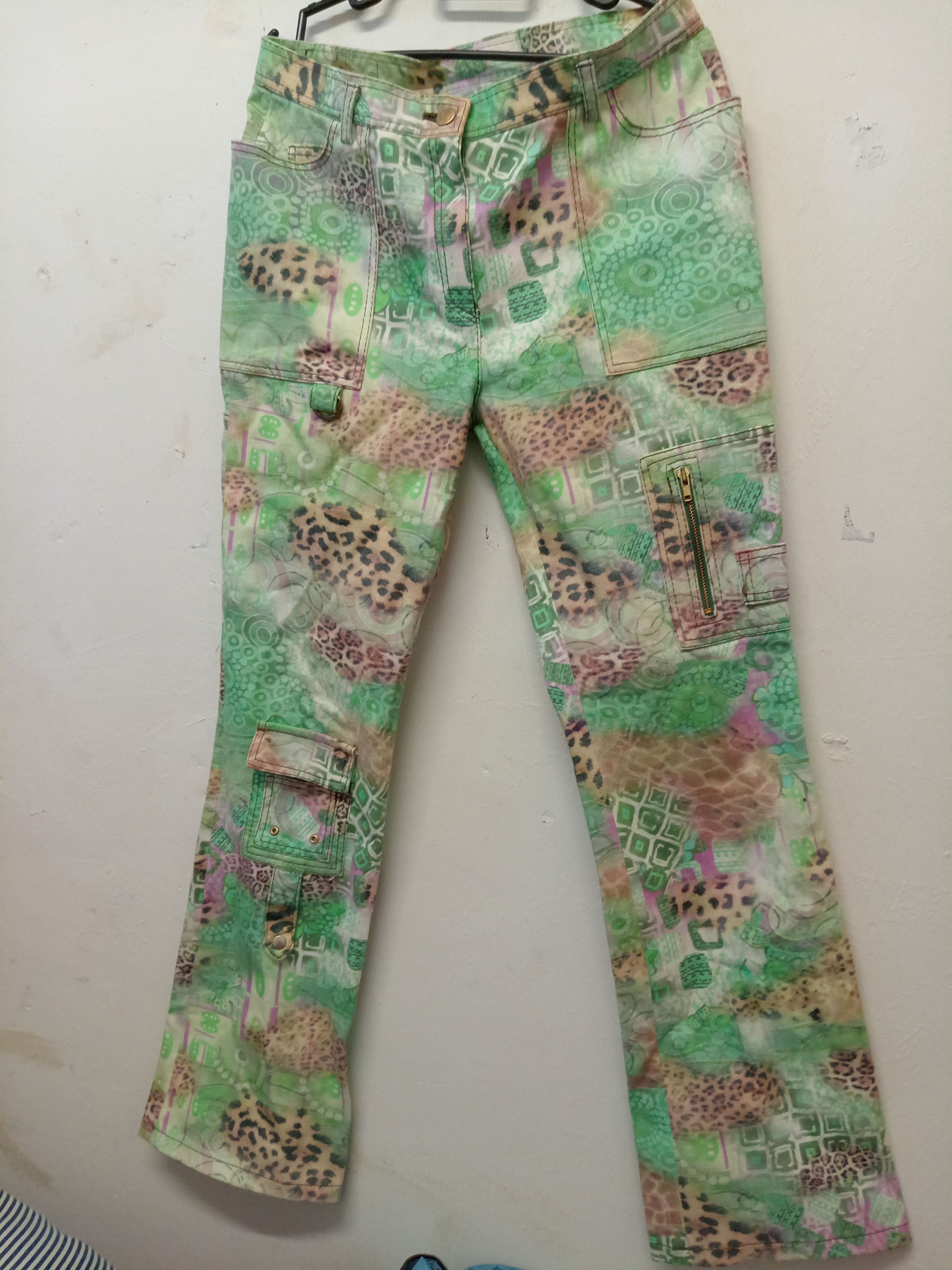 image of Vintage Gk La Moda Goji Art Motives Jeans, Men's (Size 30)