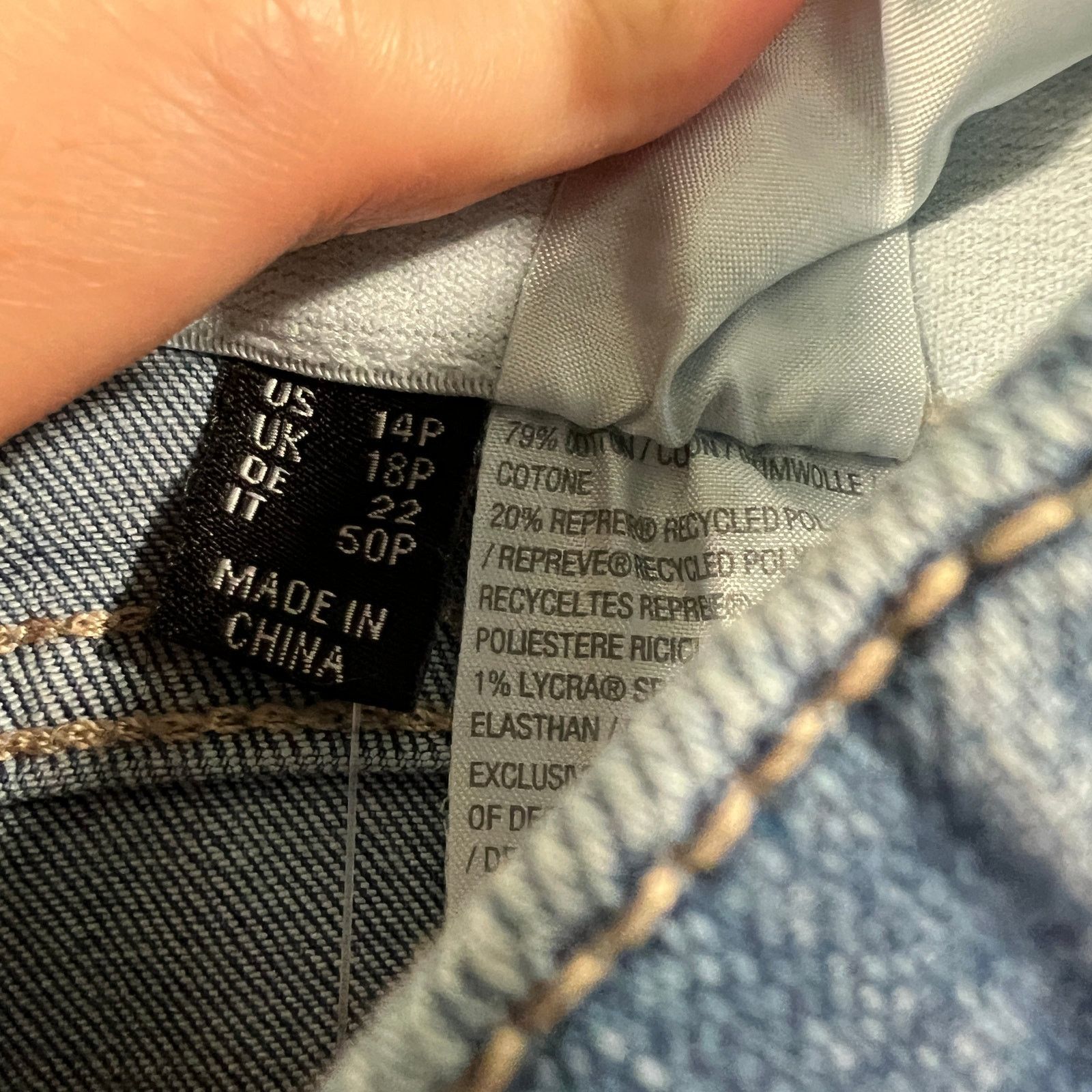 Other Susan Graver Petite So Slimming Pull On Ankle Jean Medium Size 36" / US 14 / IT 50 - 5 Thumbnail
