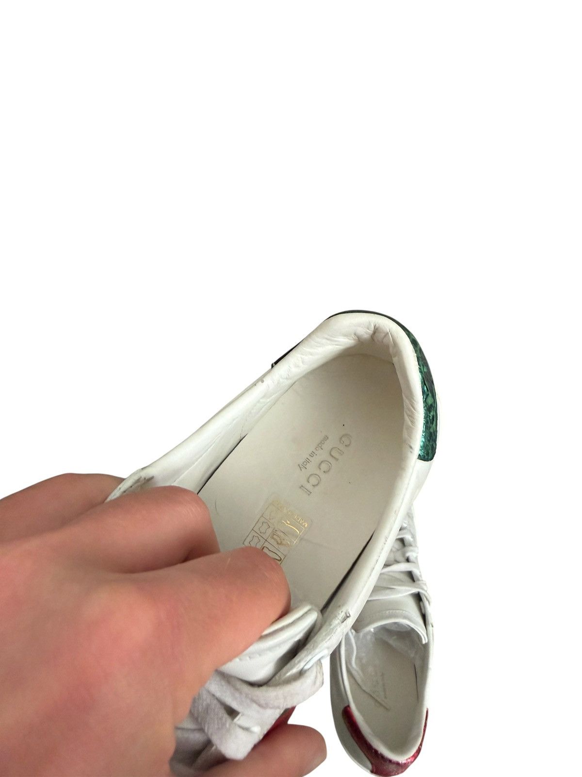 Gucci Gucci Ace leather sneakers Size US 6 / IT 36 - 8 Thumbnail