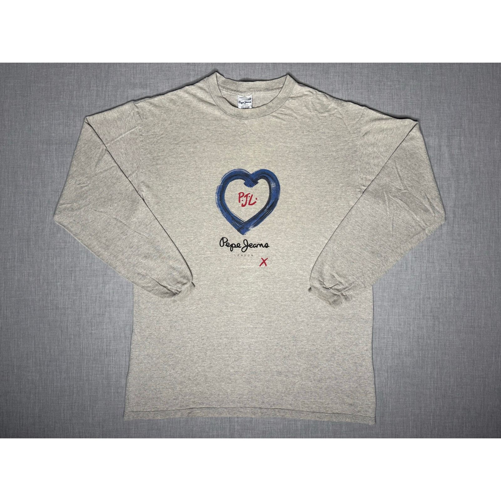 Pepe Jeans × Vintage Vintage Pepe Jeans London Long Sleeve T-shirt One Size 22x30 Size US L / EU 52-54 / 3 - 1 Thumbnail