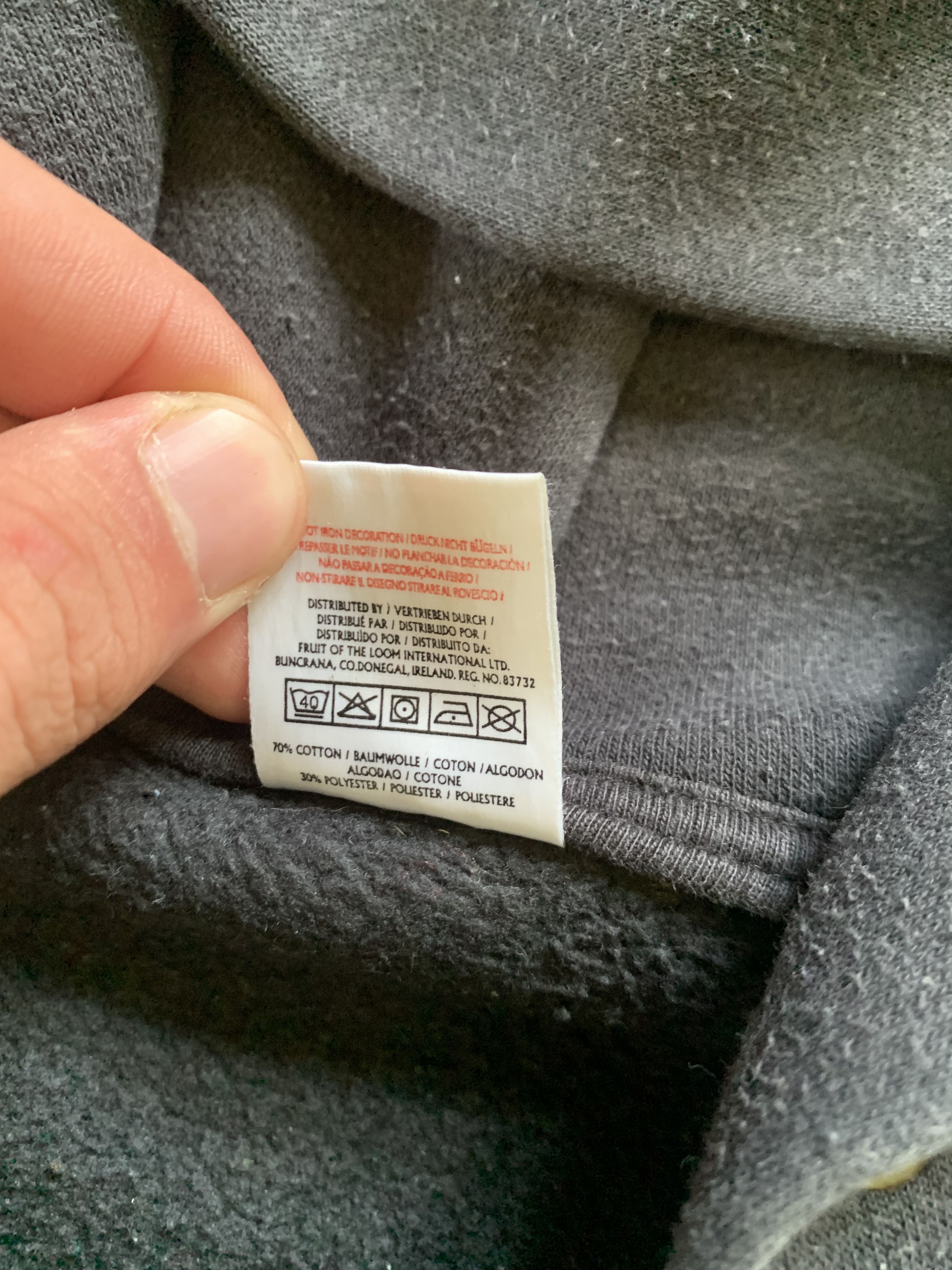 Fruit Of The Loom Vintage Devil Driver Black Cotton Hoodie Size US M / EU 48-50 / 2 - 10 Thumbnail