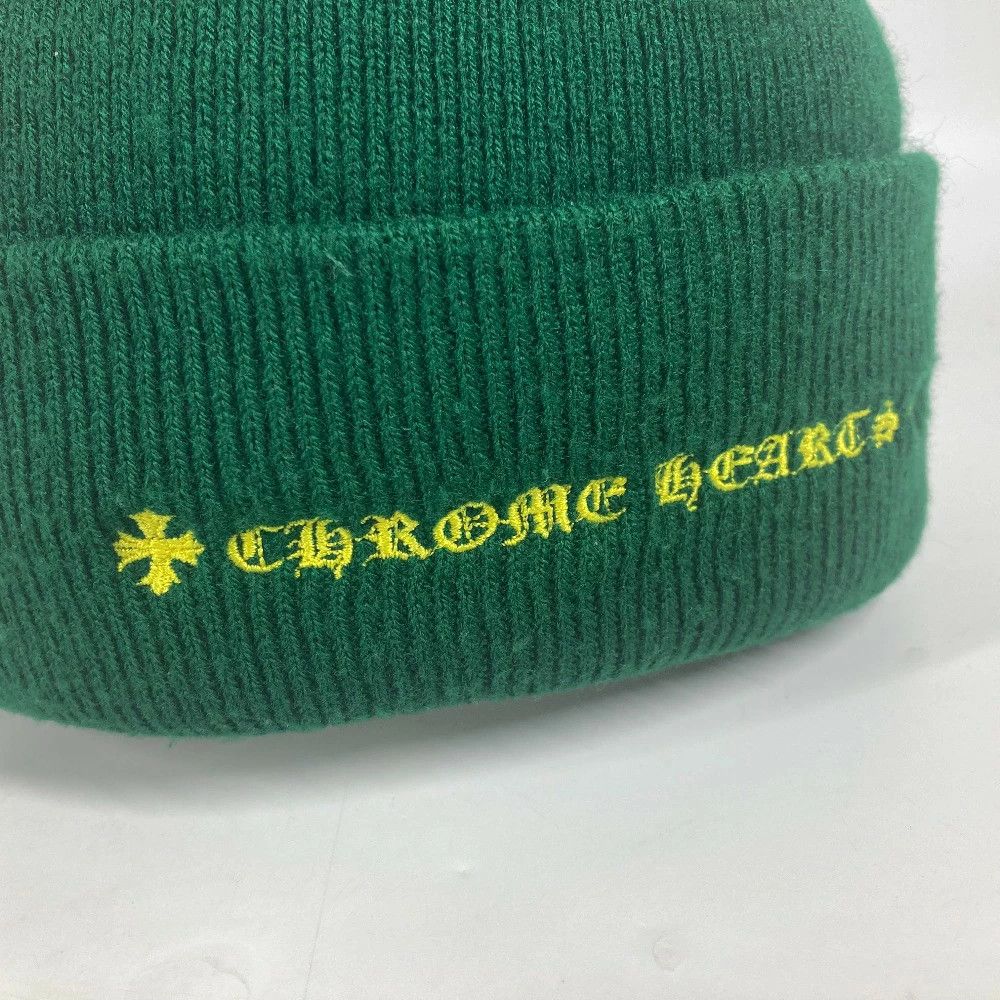 Chrome Hearts CHROME HEARTS Matty Boy Beanie/ Knit Cap Green Size ONE SIZE - 4 Thumbnail