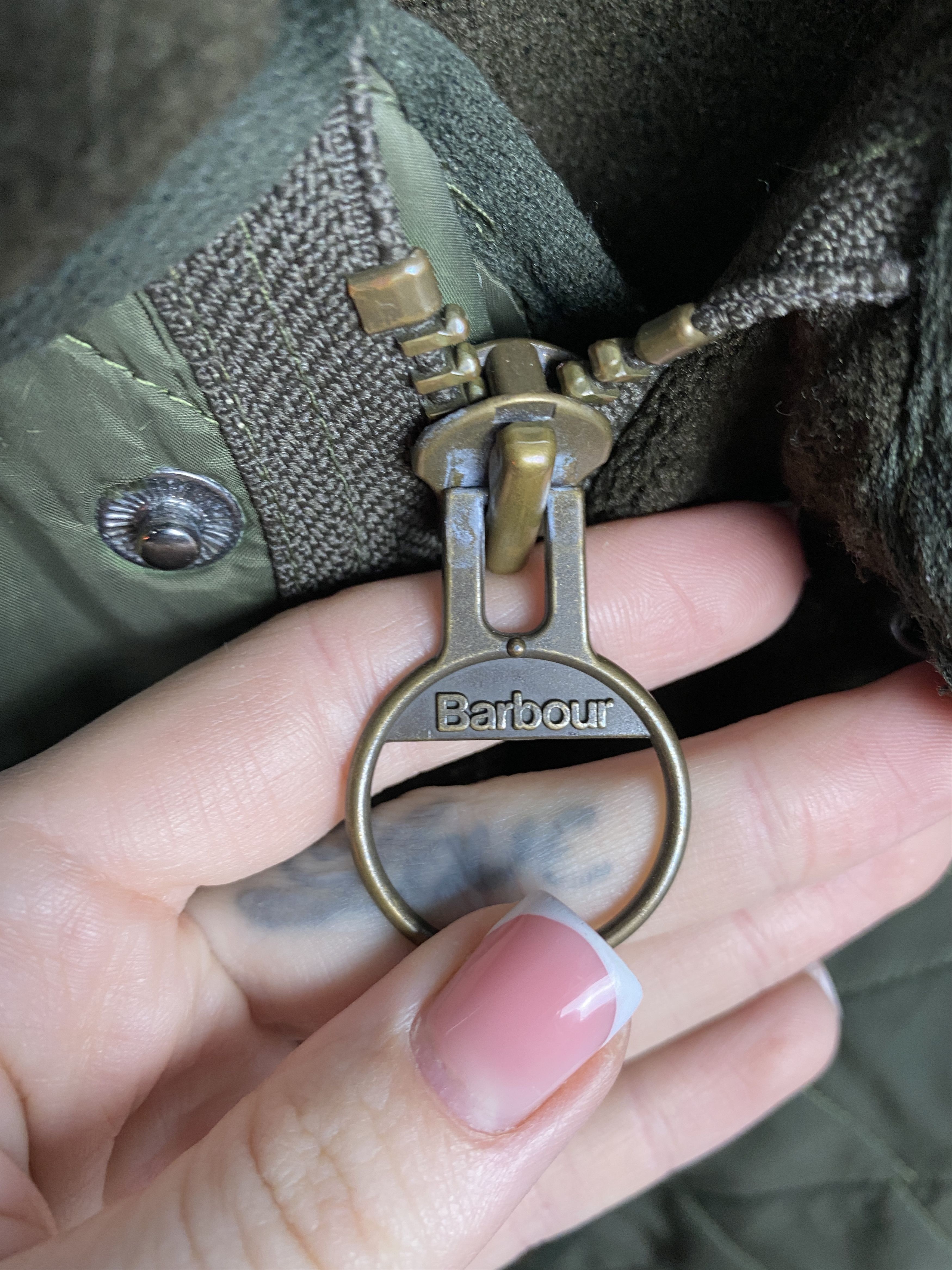 Barbour × Vintage Barbour 90s Vintage Mens Polarquilt Quilted Jacket Size US XL / EU 56 / 4 - 4 Thumbnail