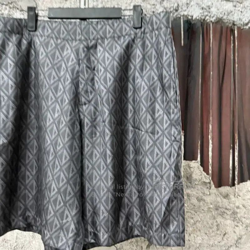 Dior Dior Men's Summer Gray Patterned Shorts . Size US 30 / EU 46 - 4 Thumbnail