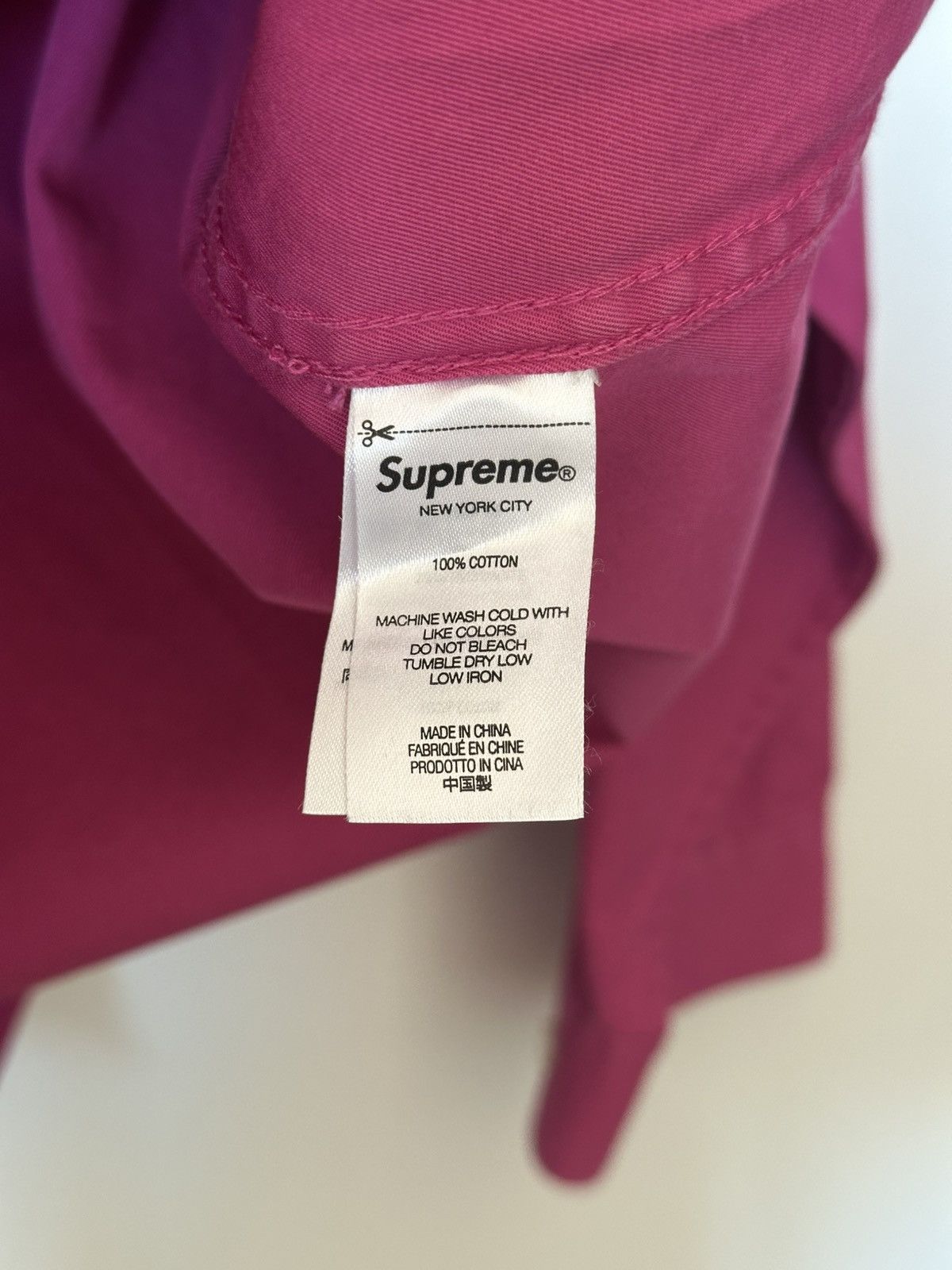 Supreme Supreme Small Box Twill Shirt Size US M / EU 48-50 / 2 - 6 Thumbnail