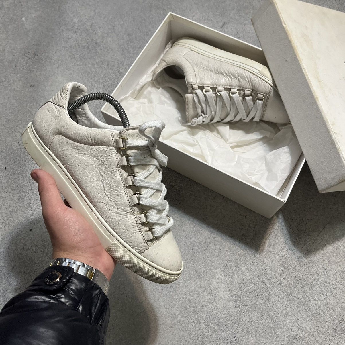 Balenciaga Arena Low White | Grailed