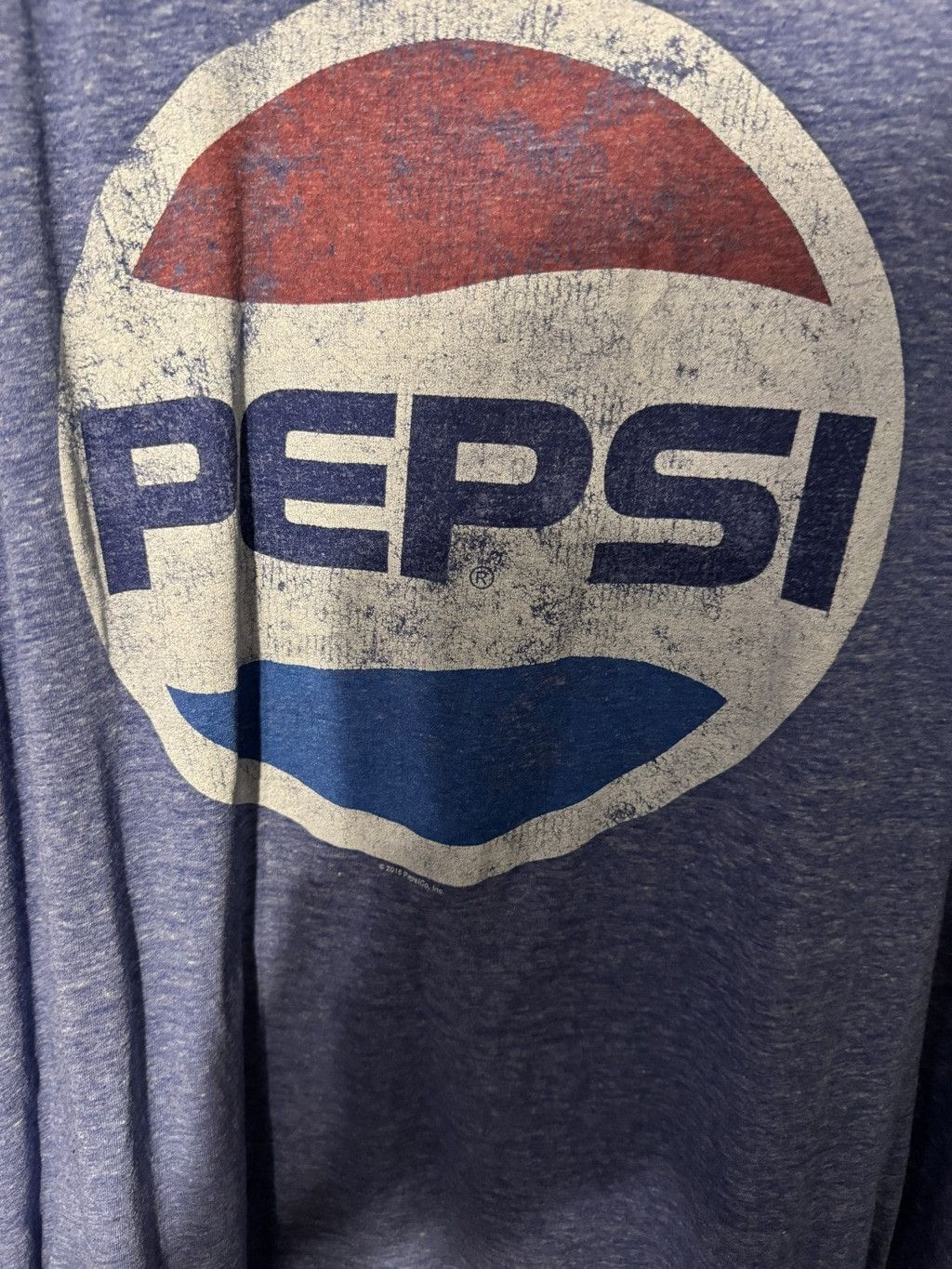 Pepsi Pepsi Vintage Logo Tee Shirt Men Sz XL Blue Size US XL / EU 56 / 4 - 4 Thumbnail