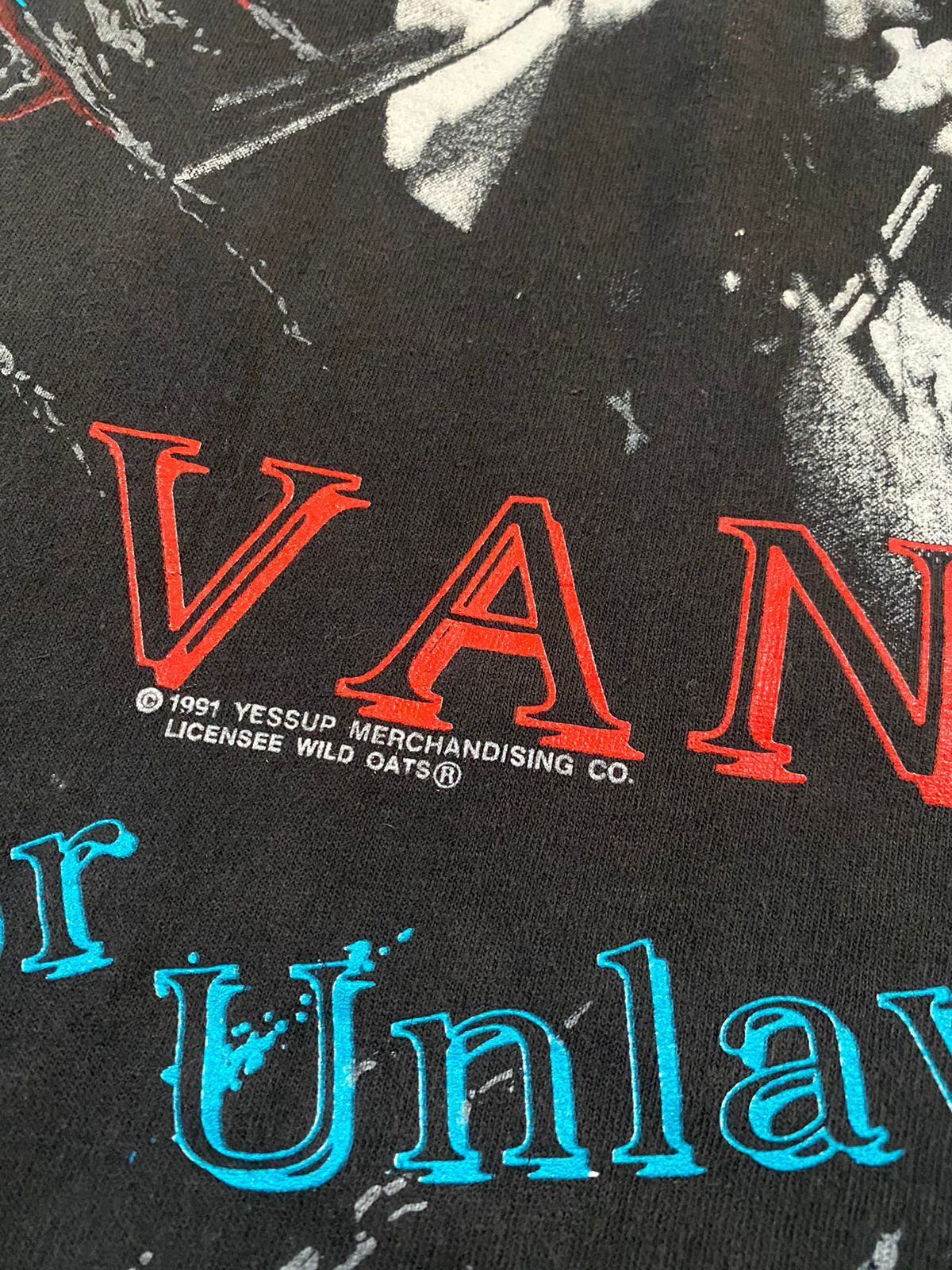 Vintage Vintage shirt Van Halen for Unlawful Carnal Knowledge AOP Size US L / EU 52-54 / 3 - 3 Thumbnail