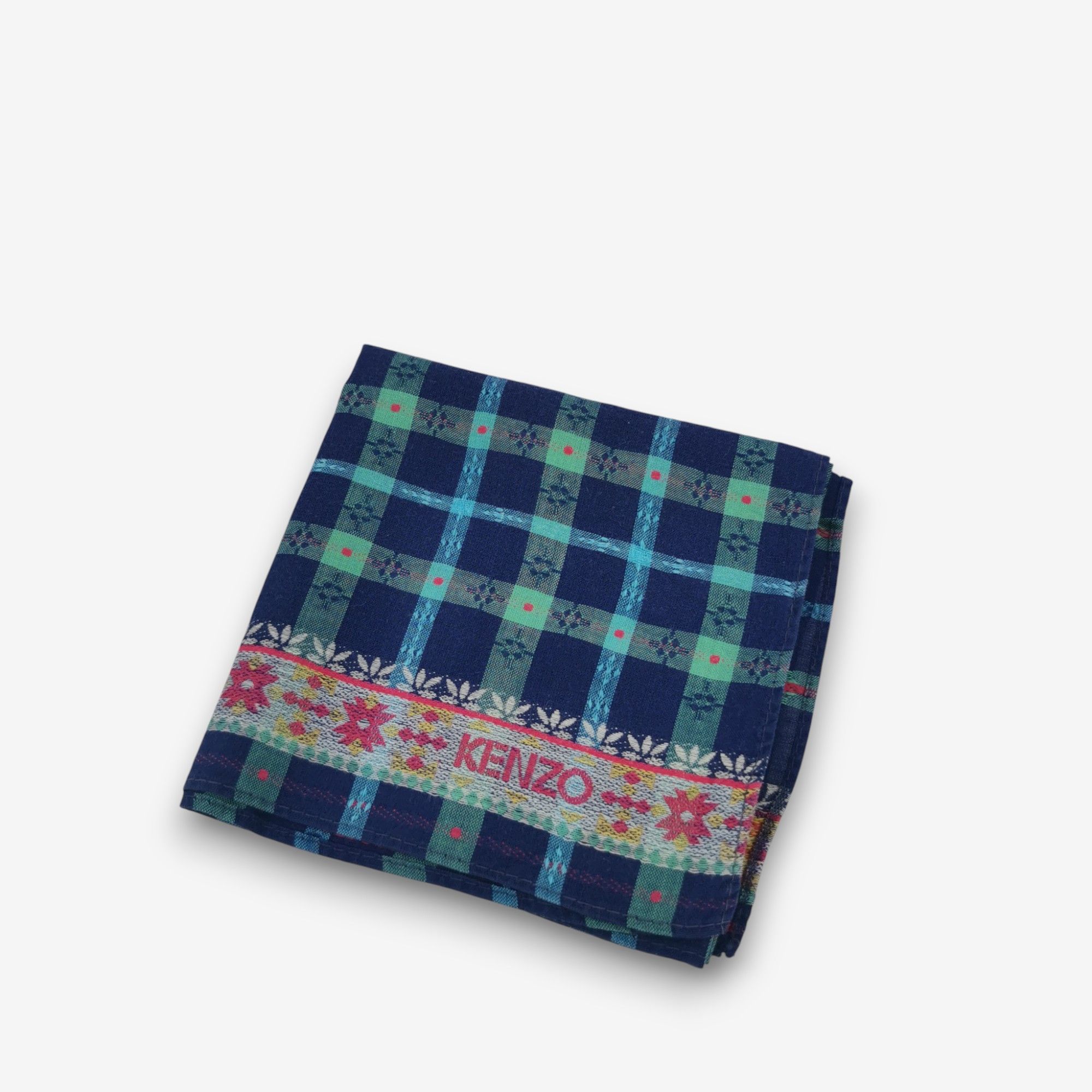 Kenzo Vintage Kenzo Handkerchief Bandana Neckerchief Size ONE SIZE - 3 Thumbnail