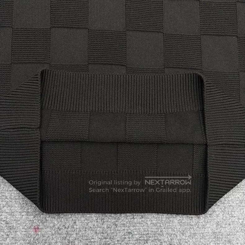 Louis Vuitton Louis Vuitton Checkerboard Stitched Crew Neck Long Sleeve Size US M / EU 48-50 / 2 - 6 Thumbnail