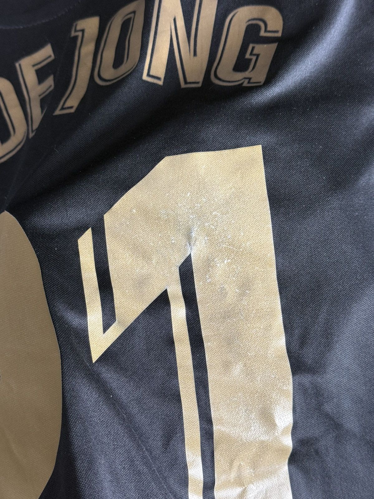 Nike Nike Frenkie de Jong Black Barcelona 2020/21 Away Jersey Size US XL / EU 56 / 4 - 12 Thumbnail