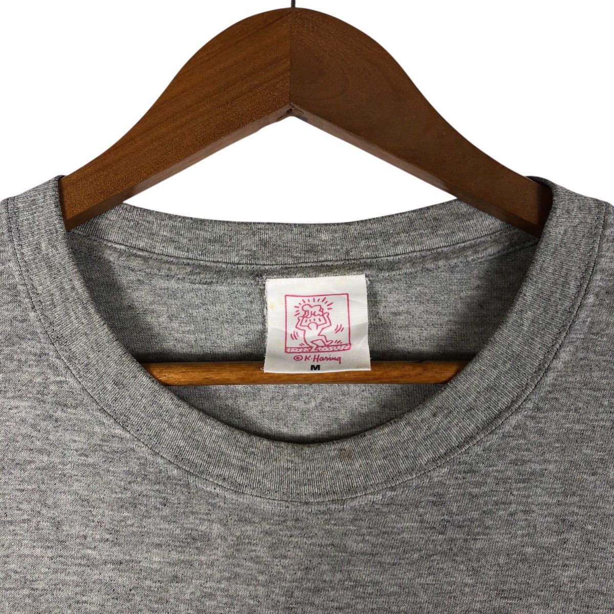 Keith Haring × Vintage KEITH HARING y2k Dancing Doodle T-Shirt Size US M / EU 48-50 / 2 - 5 Thumbnail
