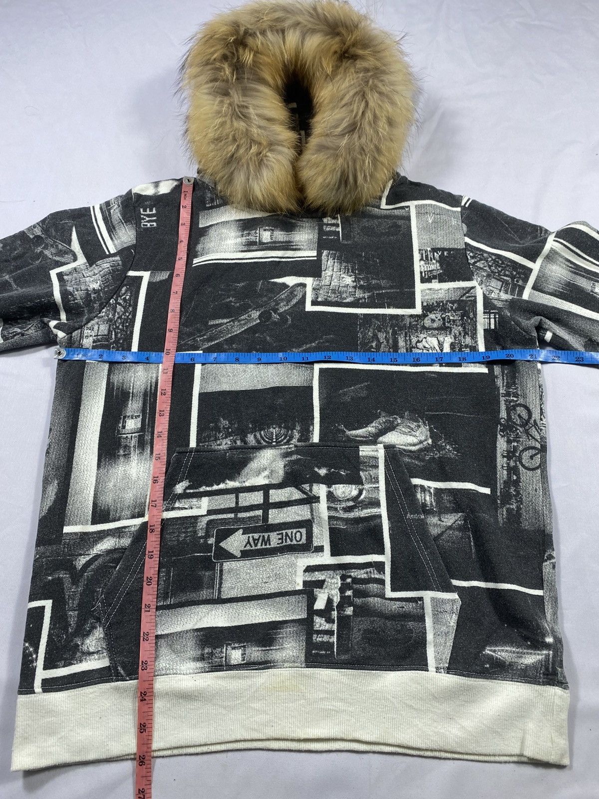 If Six Was Nine × Japanese Brand × Le Grande Bleu (L.G.B.) Japanese Beumere fur Hoodie Lgb ifsix style Size US L / EU 52-54 / 3 - 8 Thumbnail