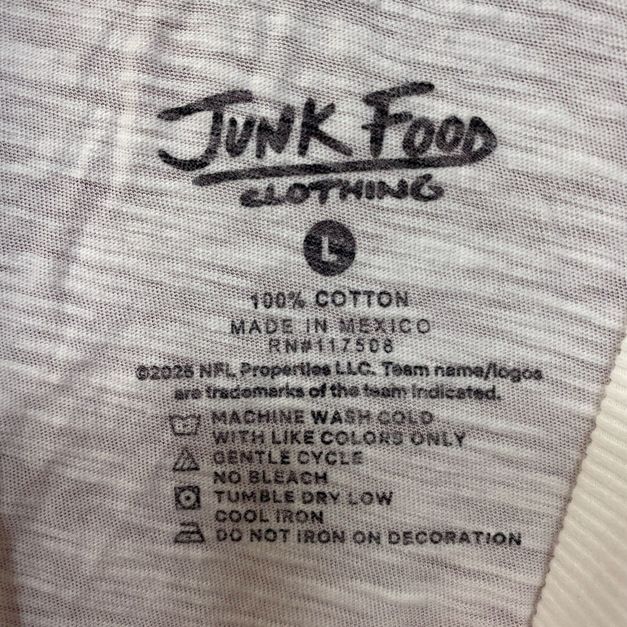 Junk Food Junk Food Cleveland Browns Game Time Mock Neck Crop T-Shirt Size L / US 10 / IT 46 - 4 Thumbnail