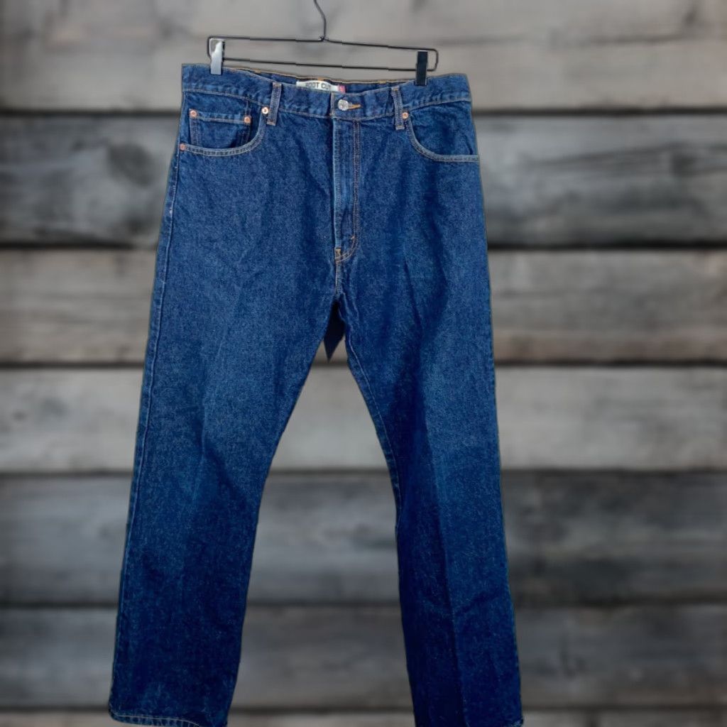 Levi's VINTAGE Levi's Jeans Main Selling Point Bootcut Jeans 517 2002 36 x 33 Blue Mens Size US 36 / EU 52 - 1 Thumbnail
