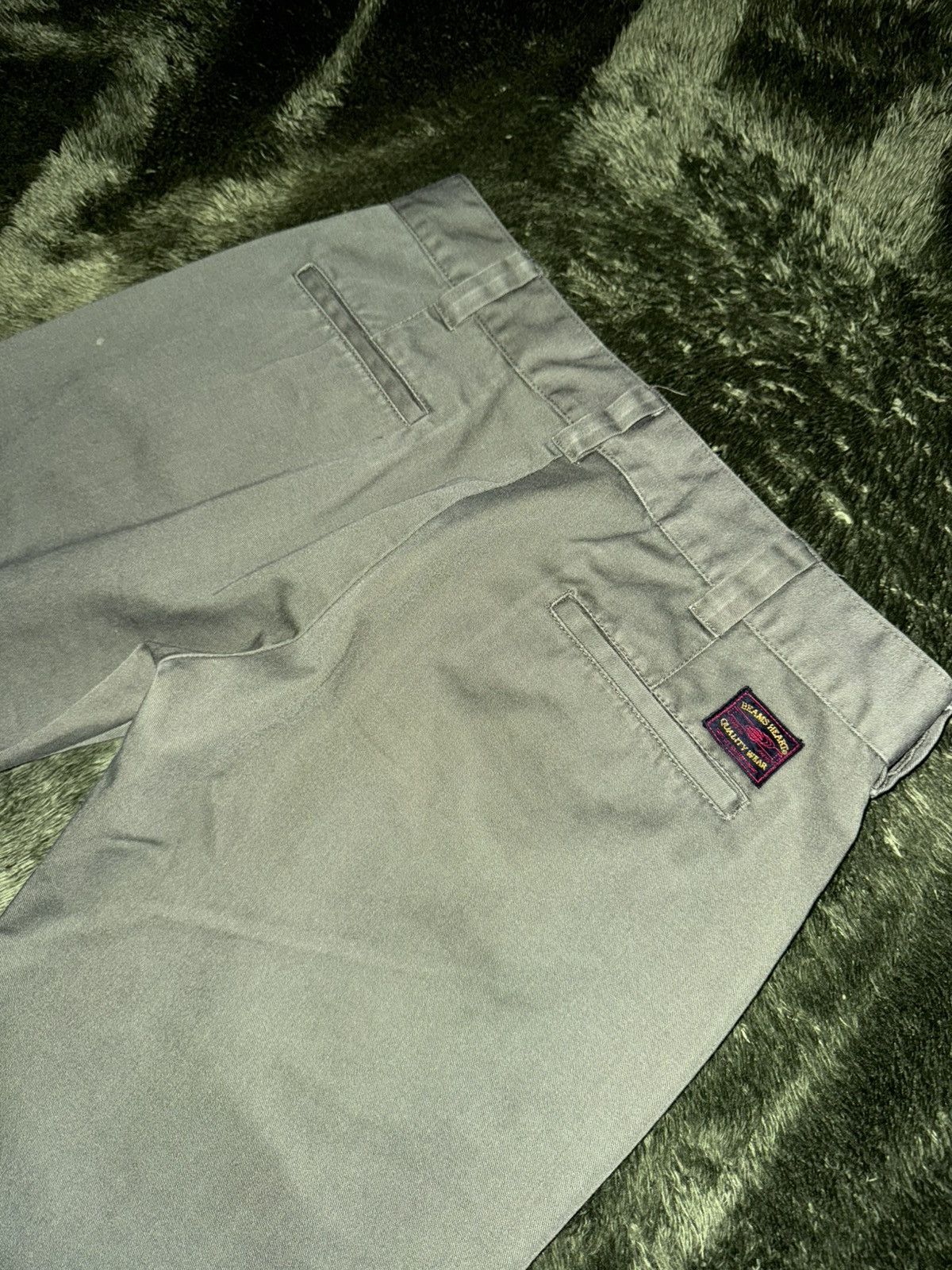 Beams Japan [L] BEAMS HEART JAPAN washed cotton chino pants olive Size US 34 / EU 50 - 9 Thumbnail