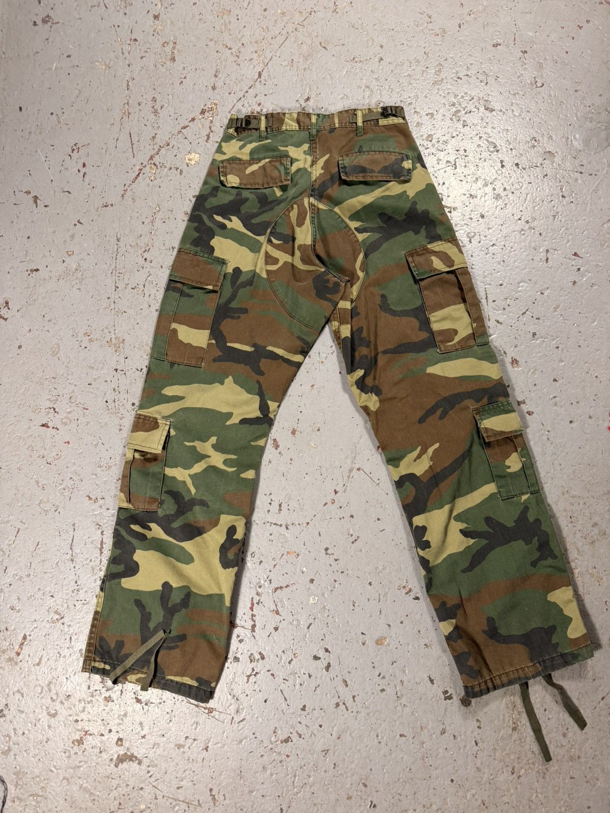 Other Vintage Dark Green USA Army Cargo Pants Size US 30 / EU 46 - 8 Thumbnail